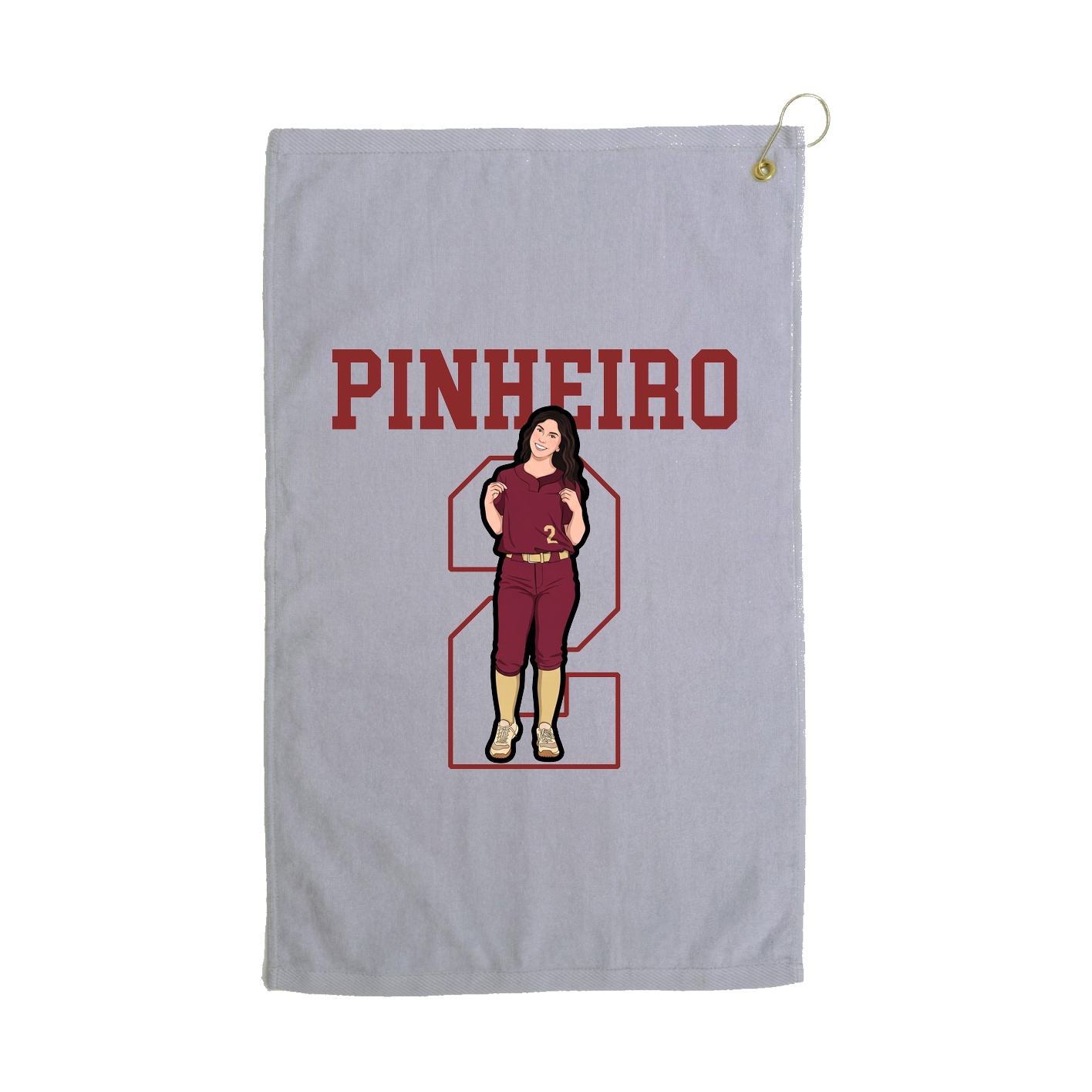 Golf Towel — Shirsey in Grey