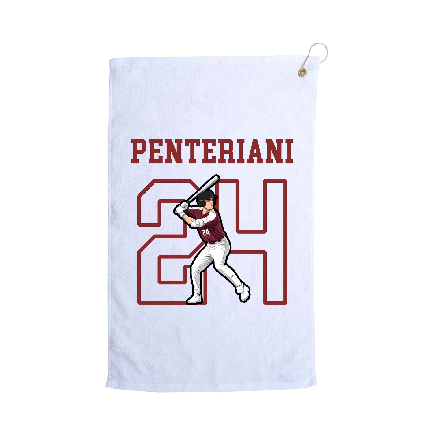Golf Towel — Shirsey in White