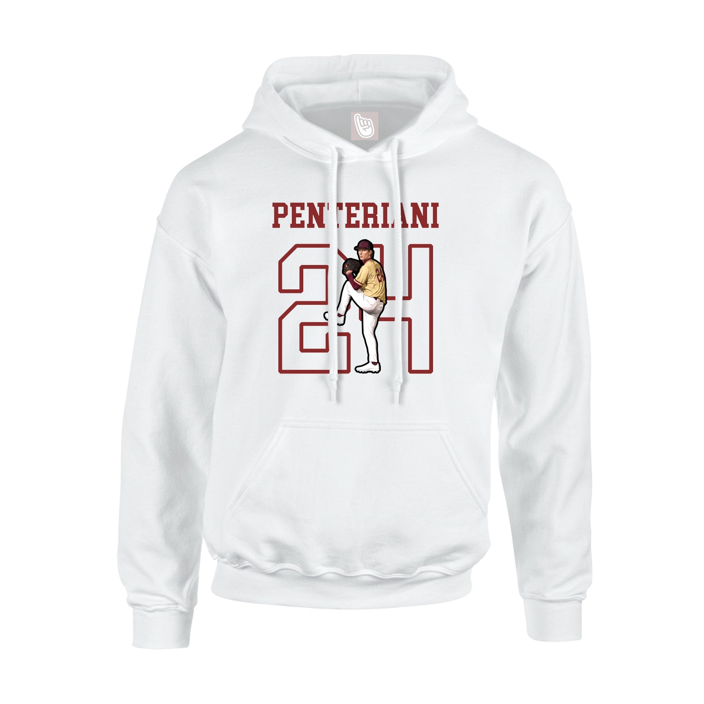 Youth Hoodie — Shirsey in White