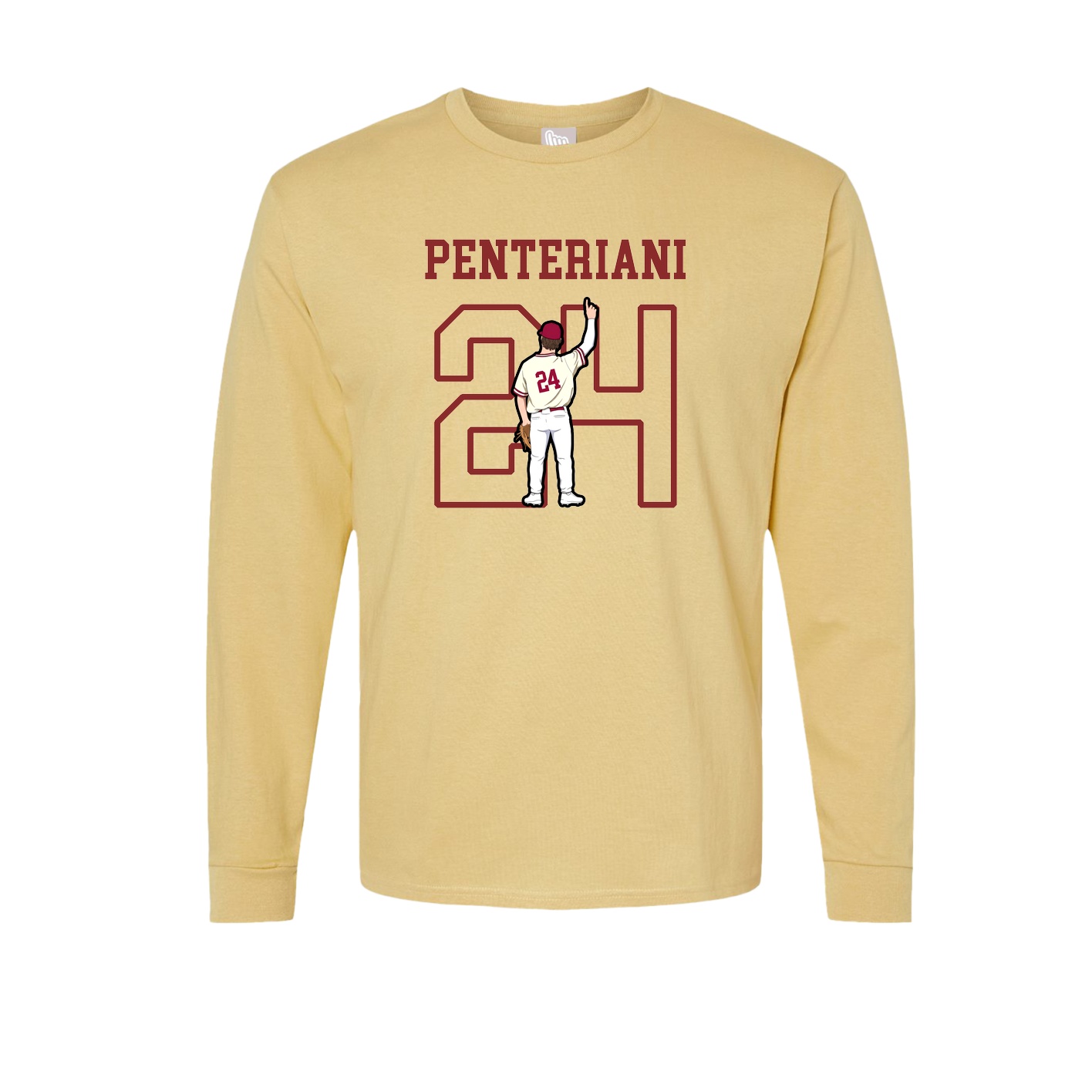 Long Sleeve Tee — Shirsey in Vegas Gold
