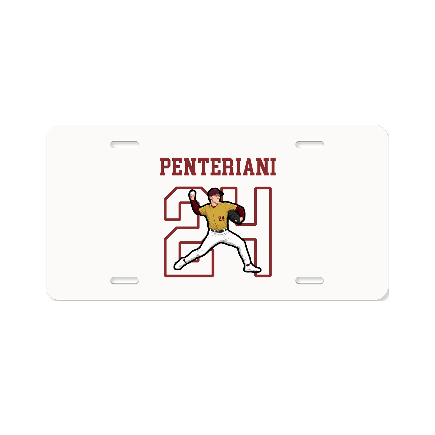 License Plate — Shirsey in Classic
