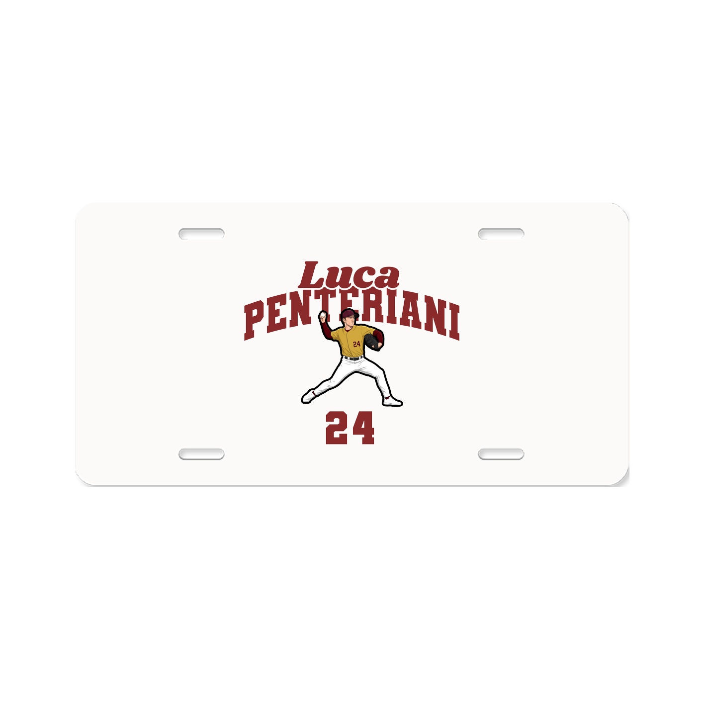 License Plate — Signature Arch in Classic