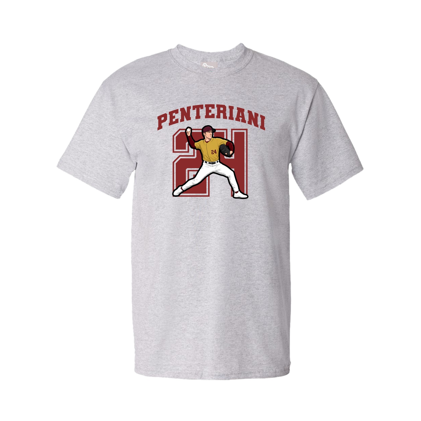 Tee — Number in Grey