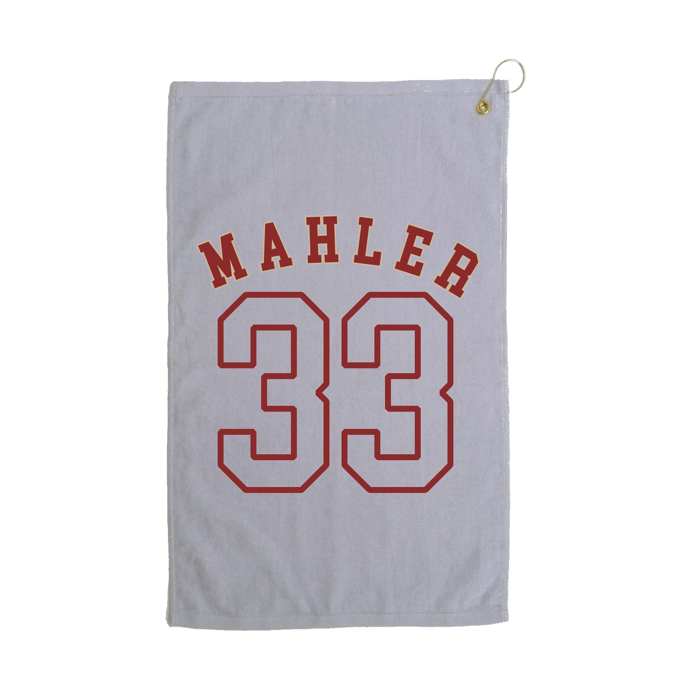 Golf Towel — Shirsey Arch in Grey