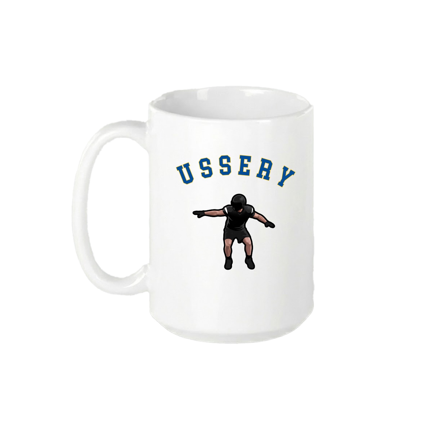 15oz Coffee Mug — Shirsey Arch in White