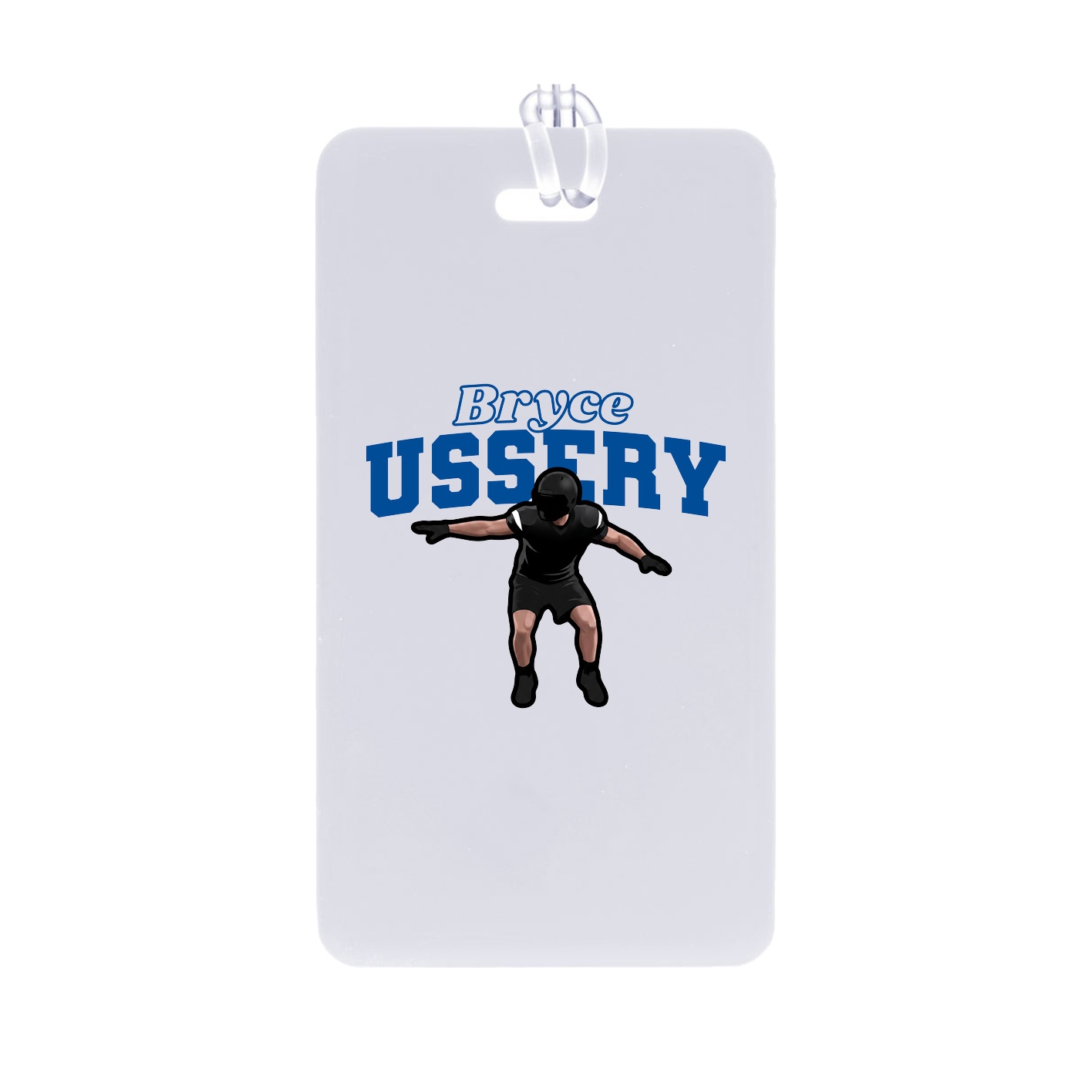 Bag Tag — Name Arch in Classic