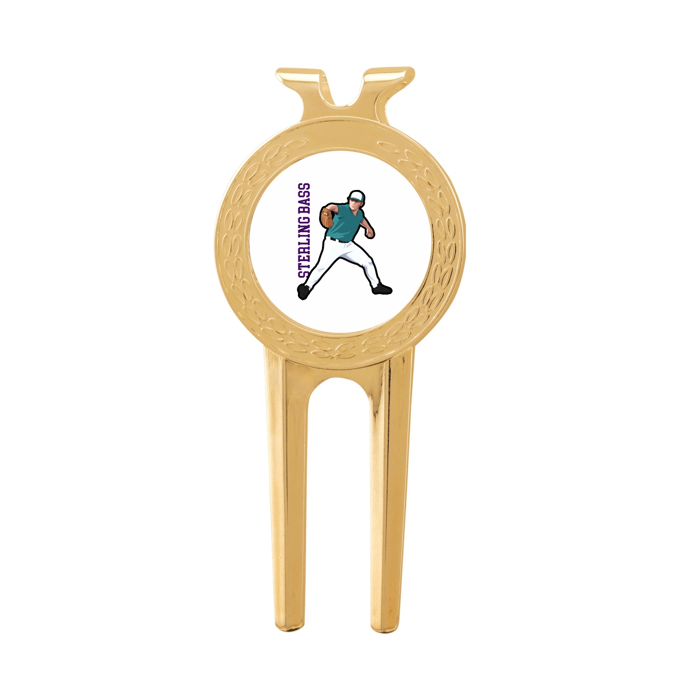 Divot Tool with Ball Marker — Name Vertical in Classic