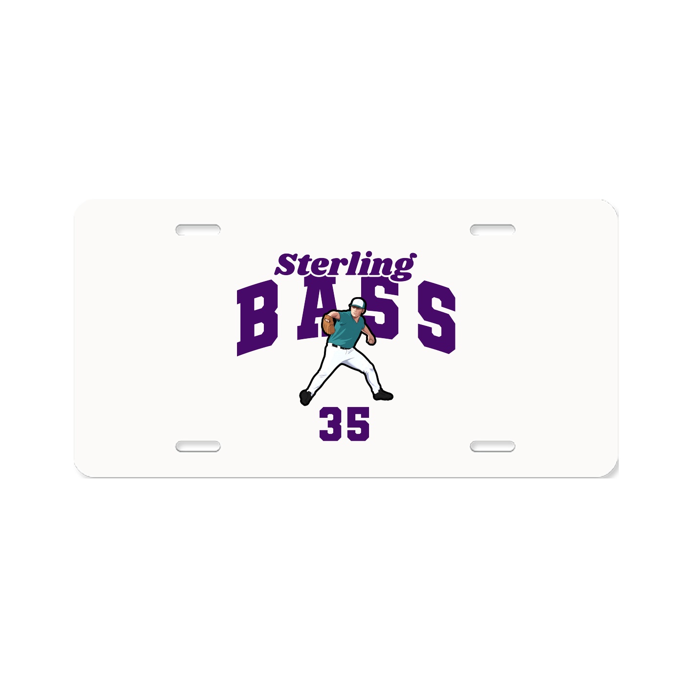 License Plate — Signature Arch in Classic
