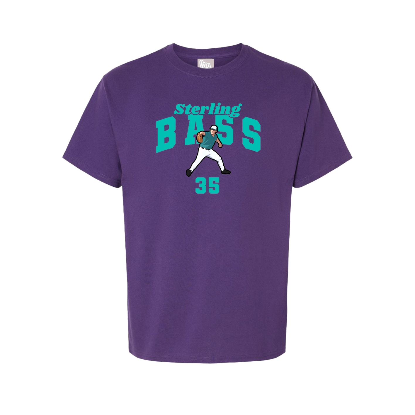 Tee — Signature Arch in Purple
