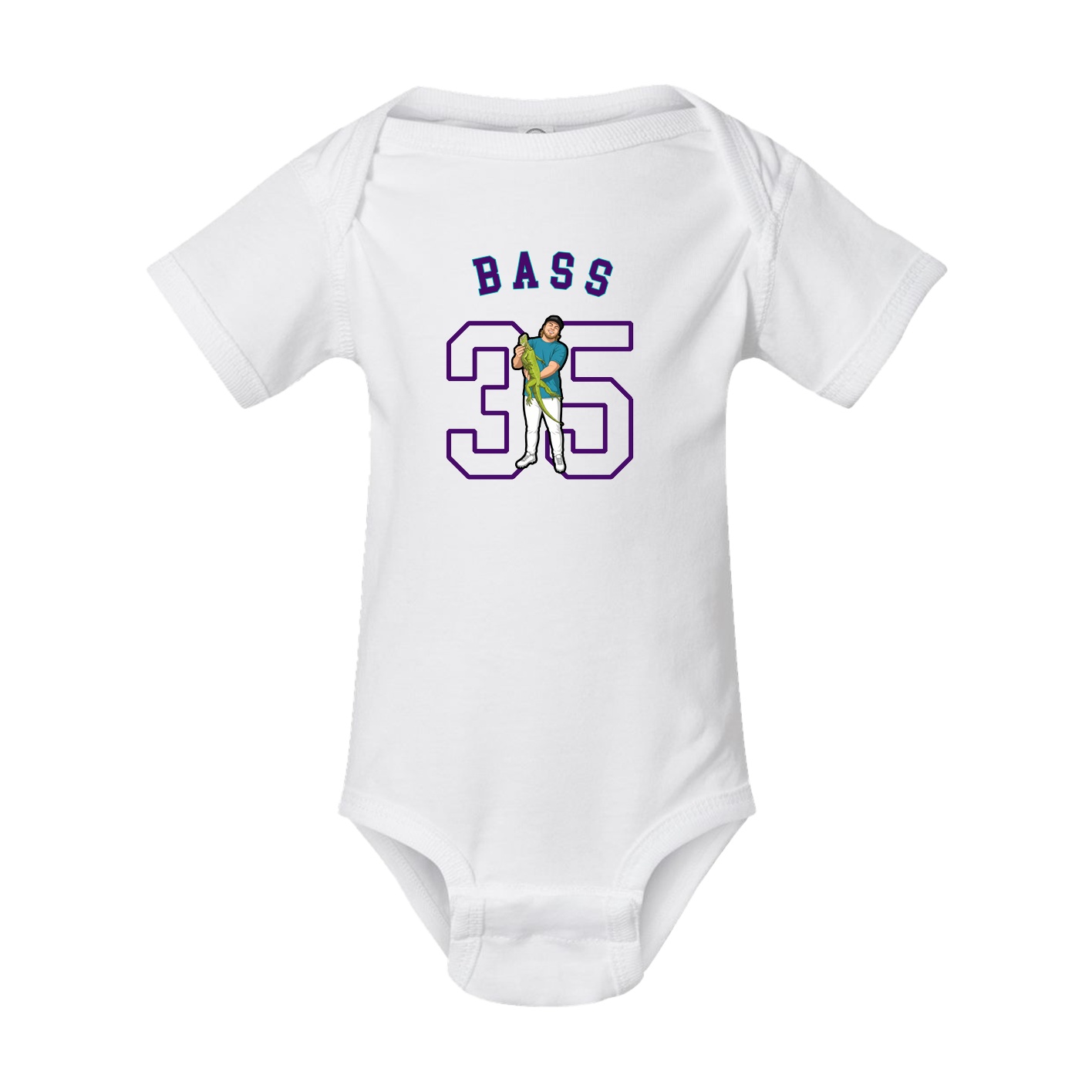 Baby Onesie — Shirsey Arch in White