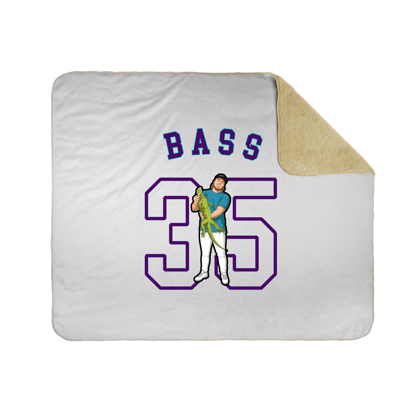 Throw Blanket — Shirsey Arch in White