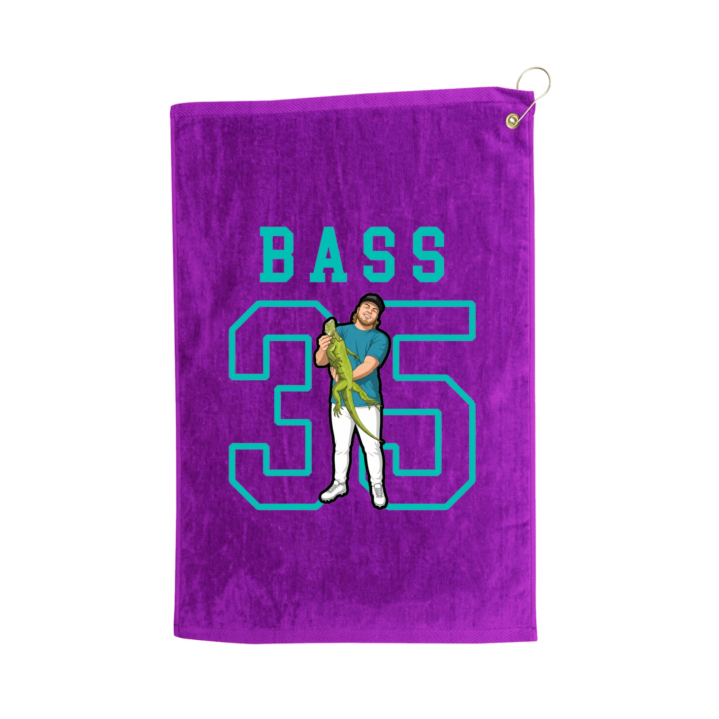 Golf Towel — Shirsey in Purple