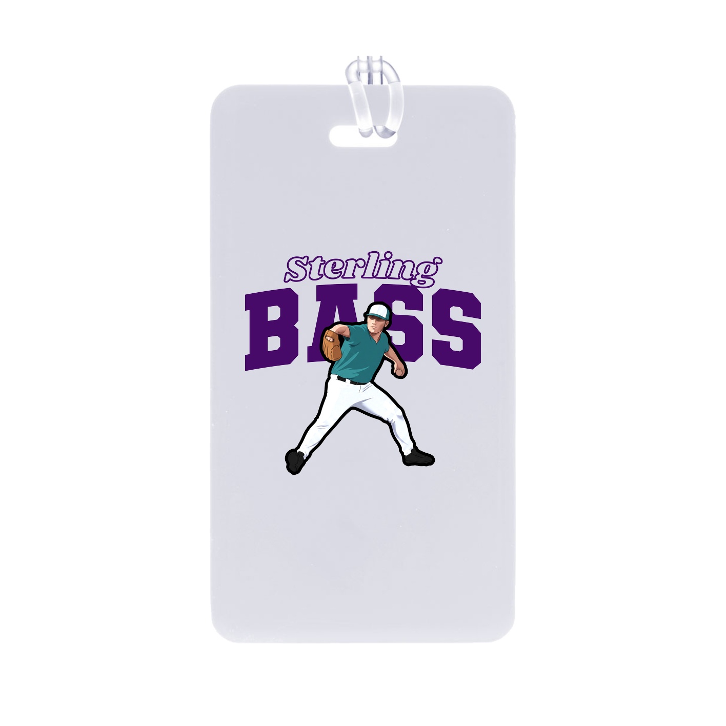 Bag Tag — Name Arch in Classic
