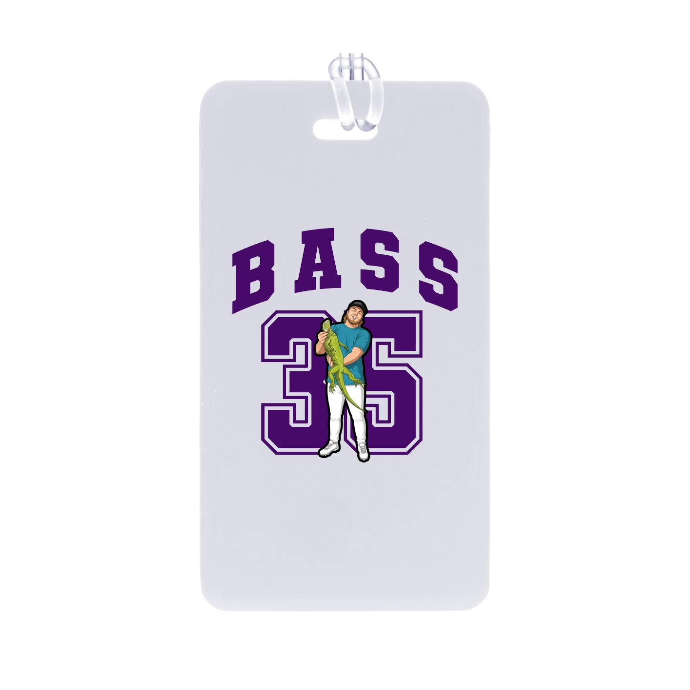 Bag Tag — Number in Classic