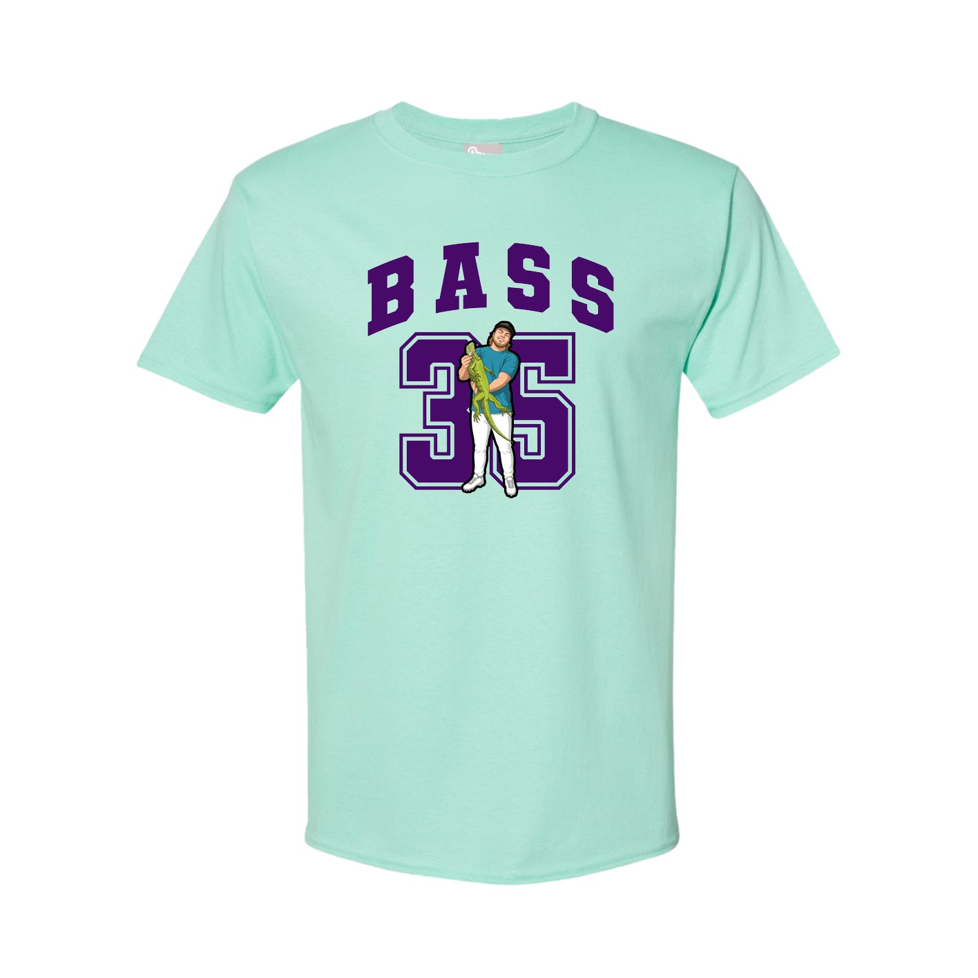 Tee — Number in Green