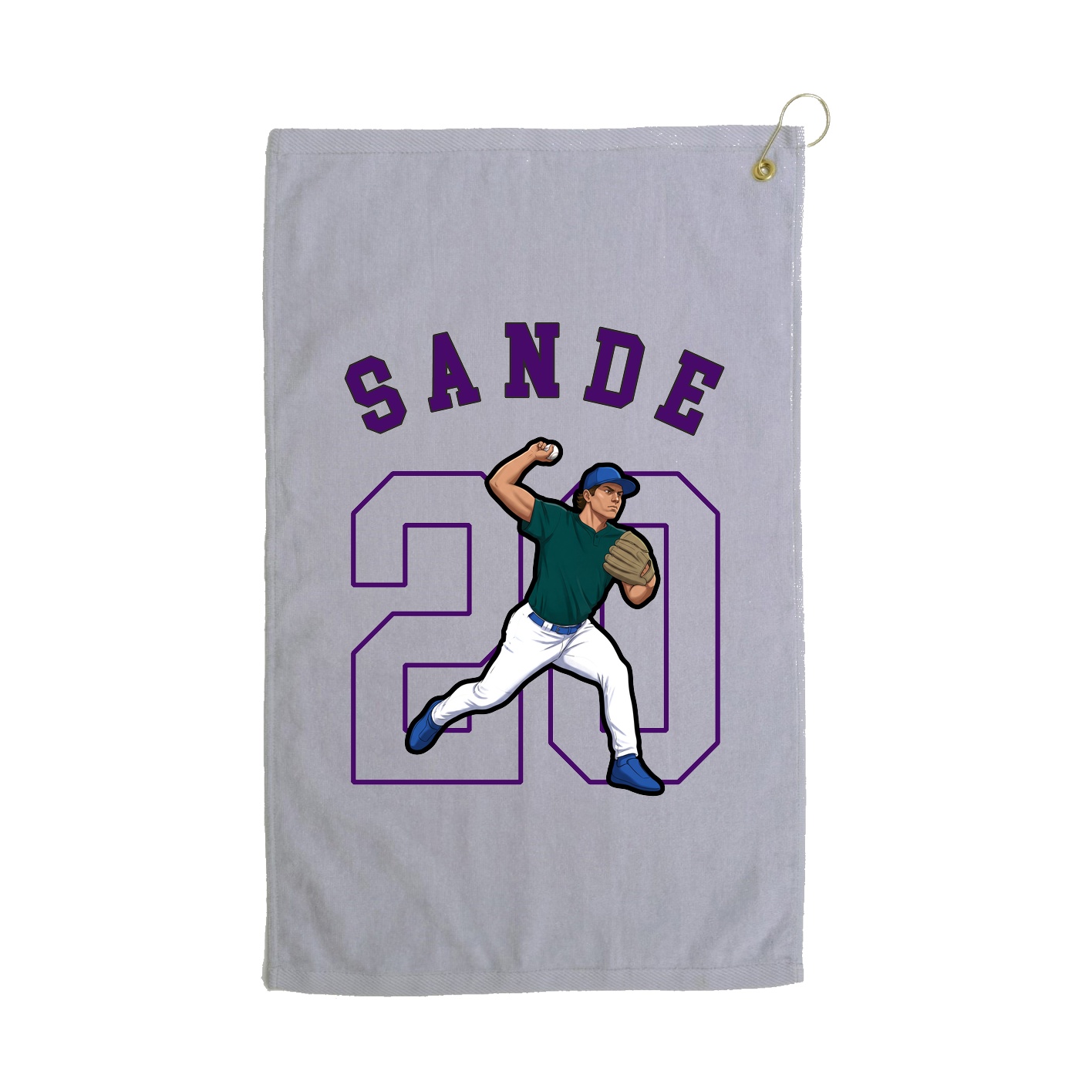 Golf Towel — Shirsey Arch in Grey