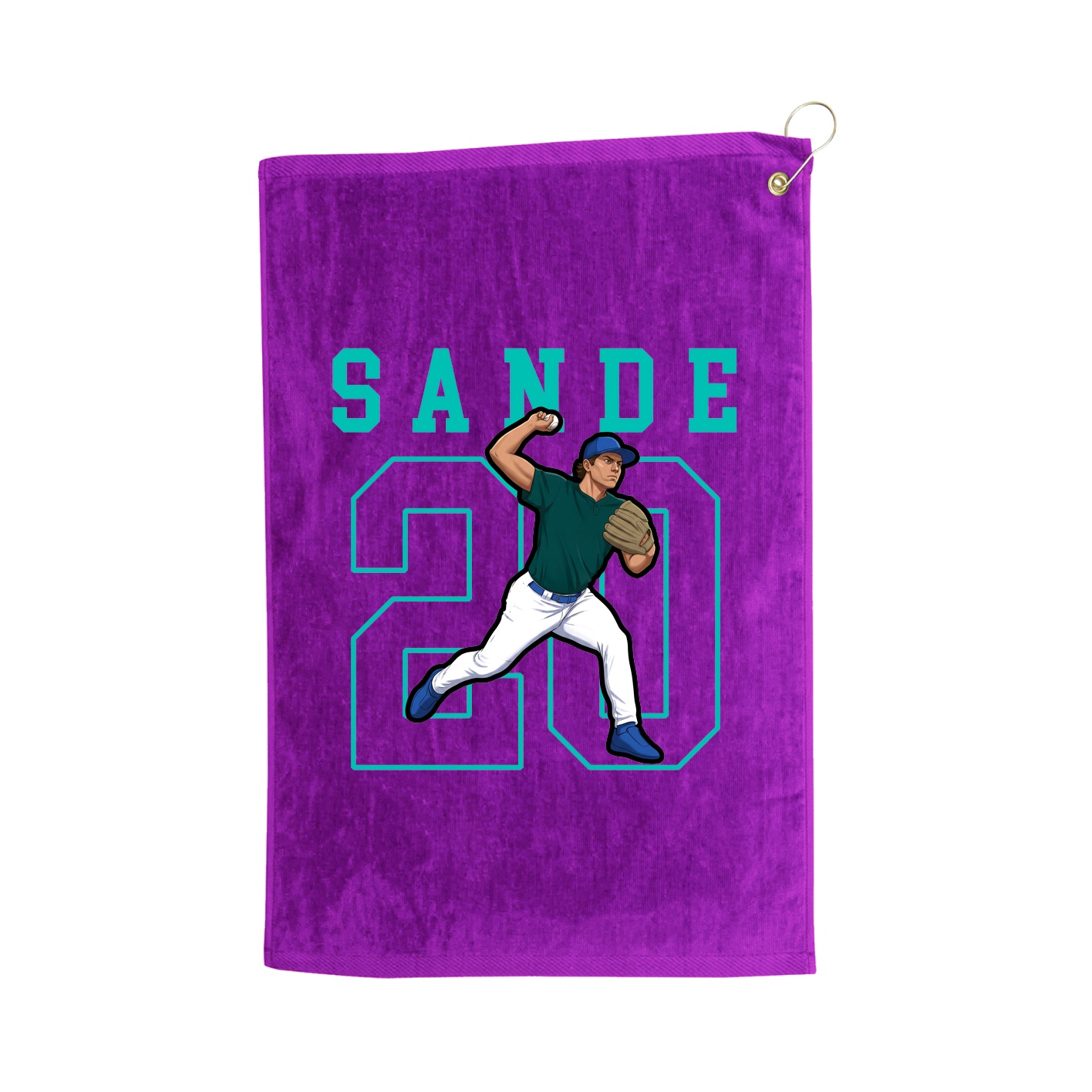 Terry Velour Golf Towel