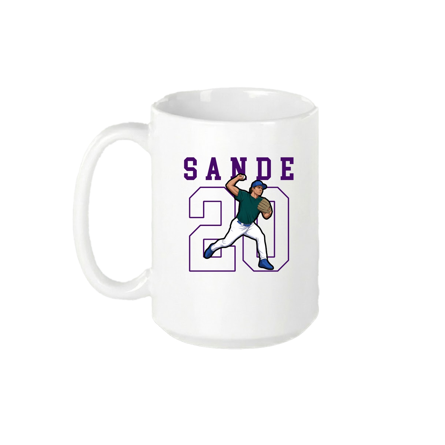 15oz Coffee Mug — Shirsey in White
