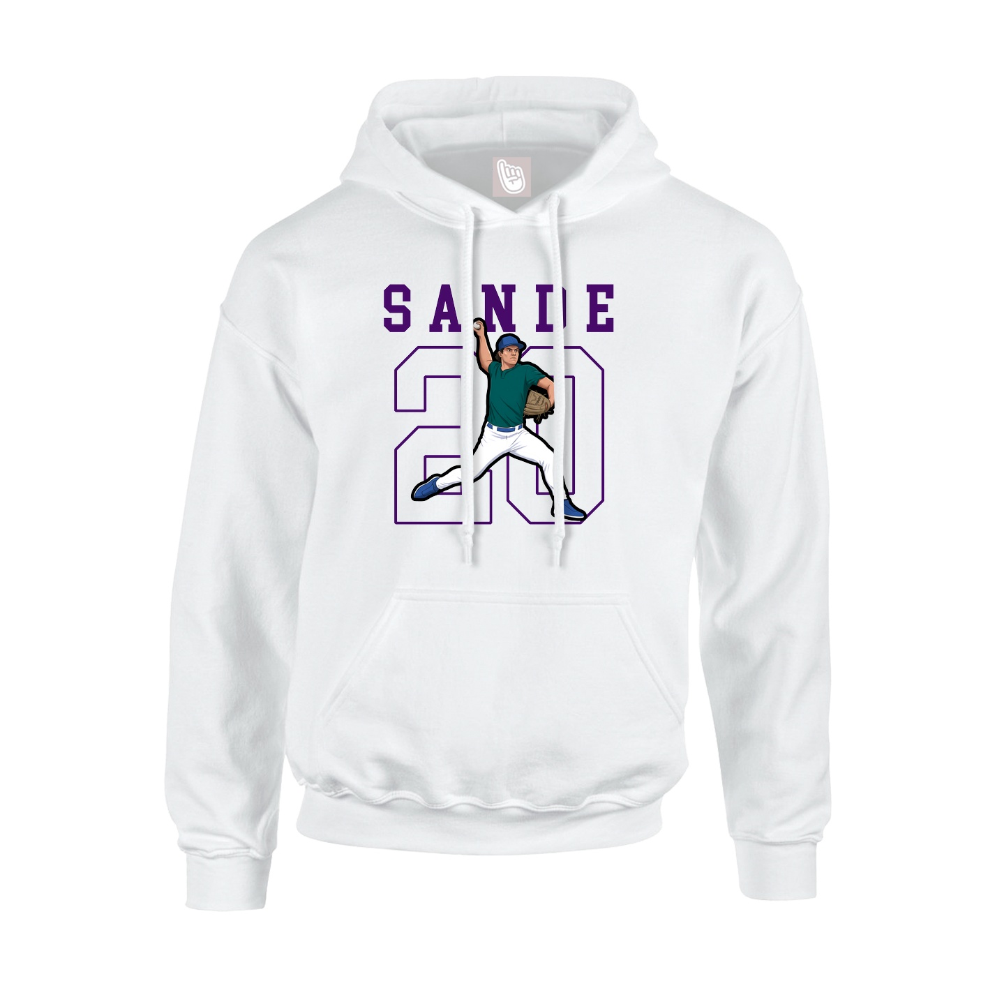 Youth Hoodie — Shirsey in White
