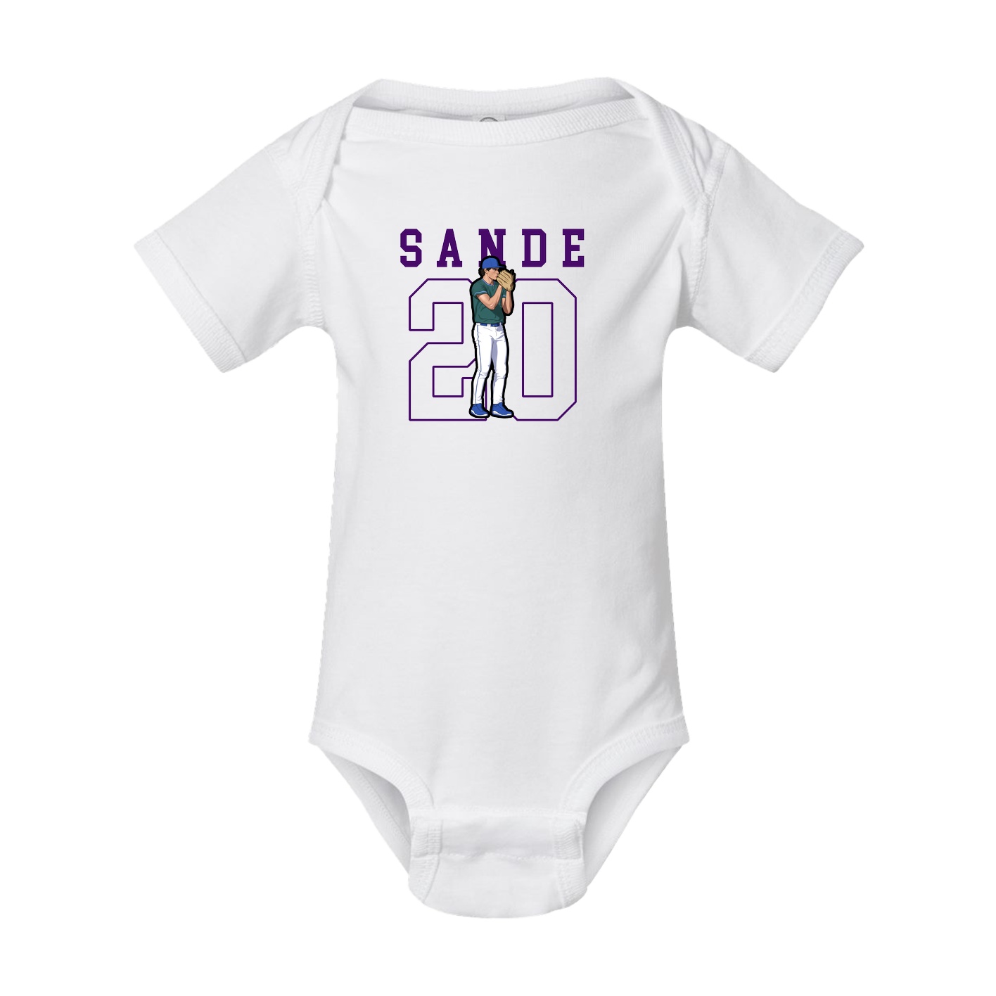 Baby Onesie — Shirsey in White