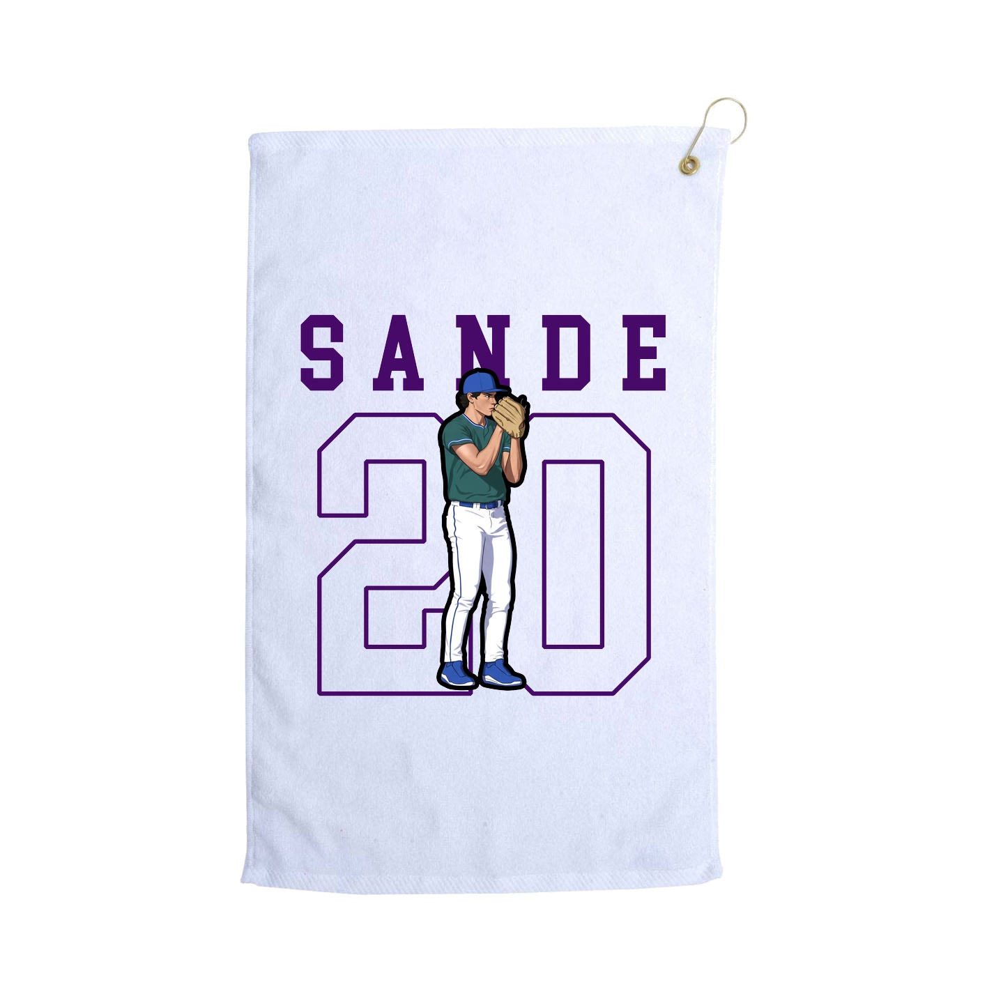 Golf Towel — Shirsey in White