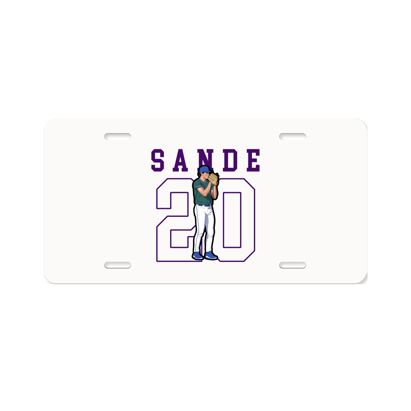 Aluminum License Plate