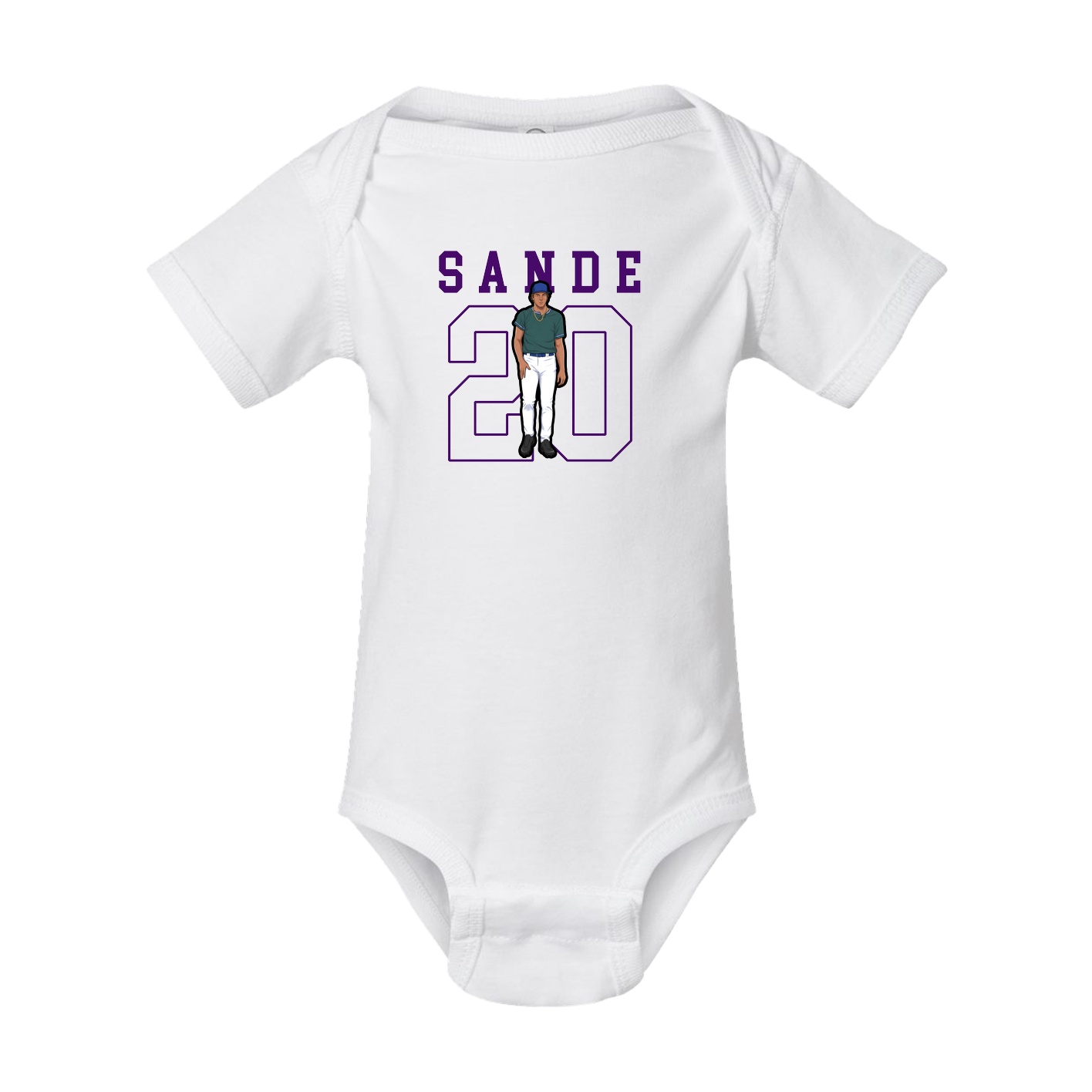 Baby Onesie — Shirsey in White