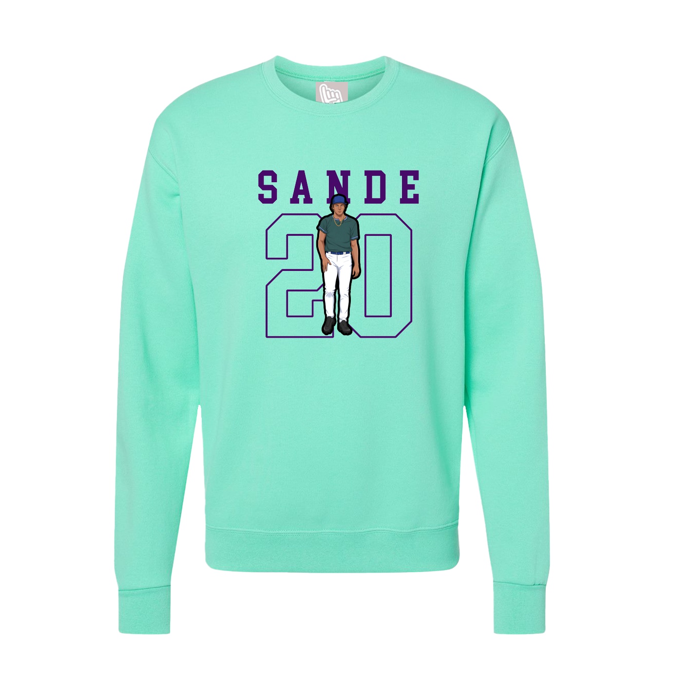 Fleece Crew — Shirsey in Green