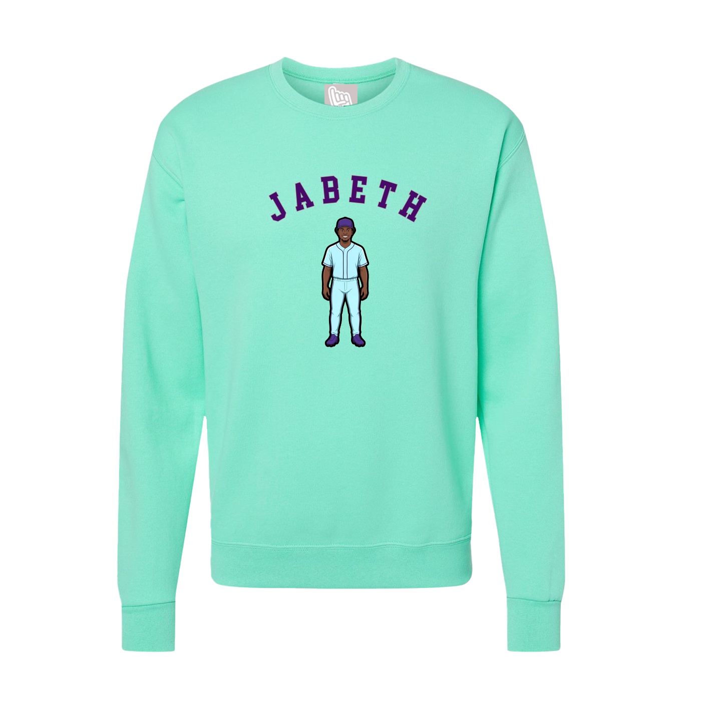 Fleece Crew — Shirsey Arch in Green