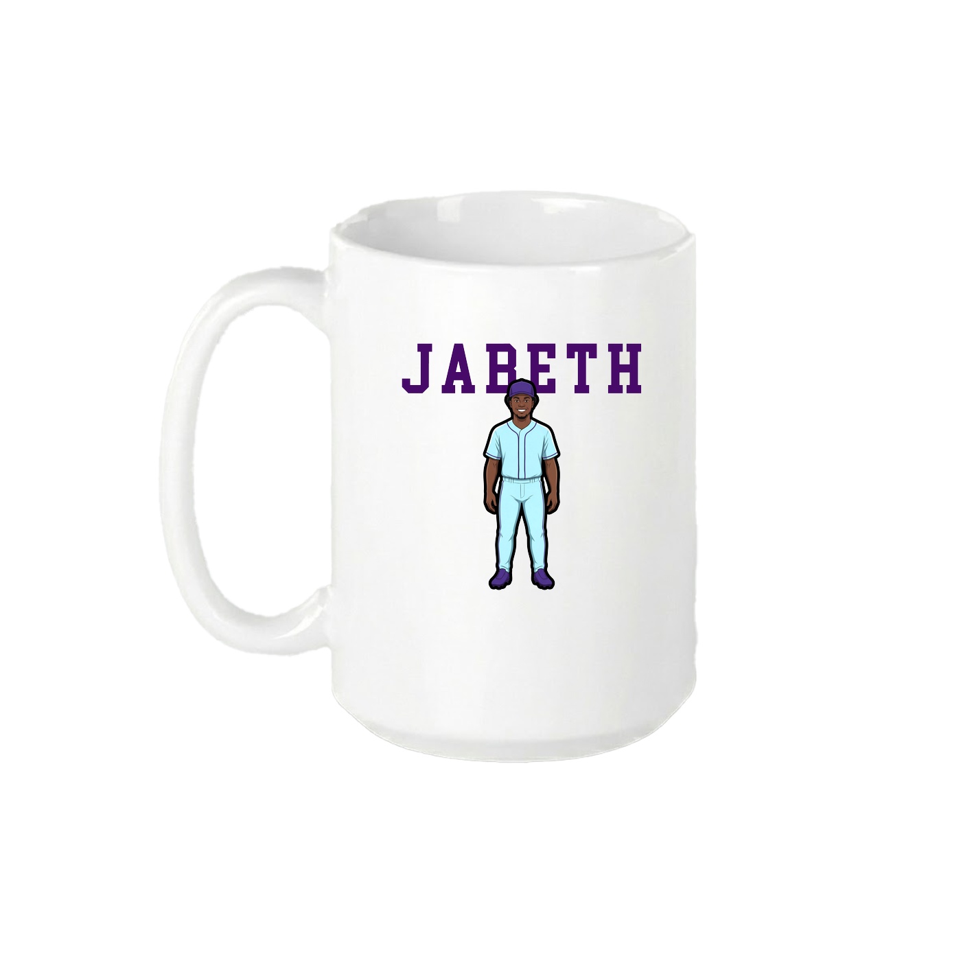 15oz Coffee Mug — Shirsey in White
