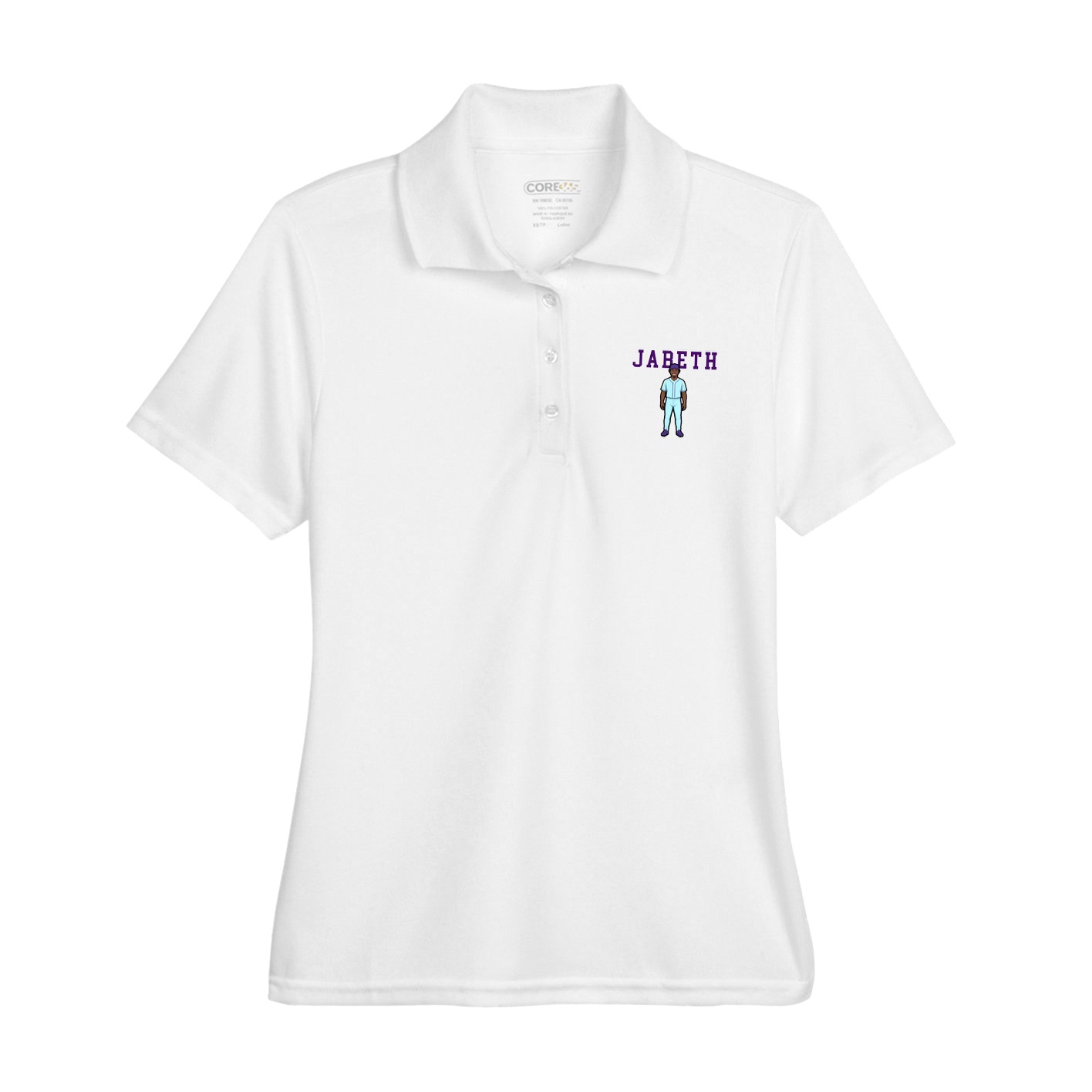 Womens Performance Polo — Shirsey in White