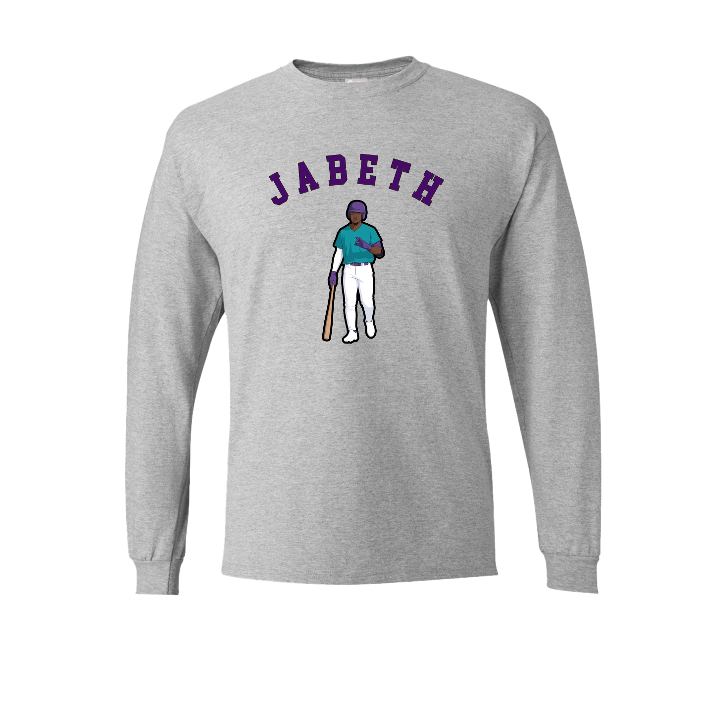 Long Sleeve Tee — Shirsey Arch in Grey