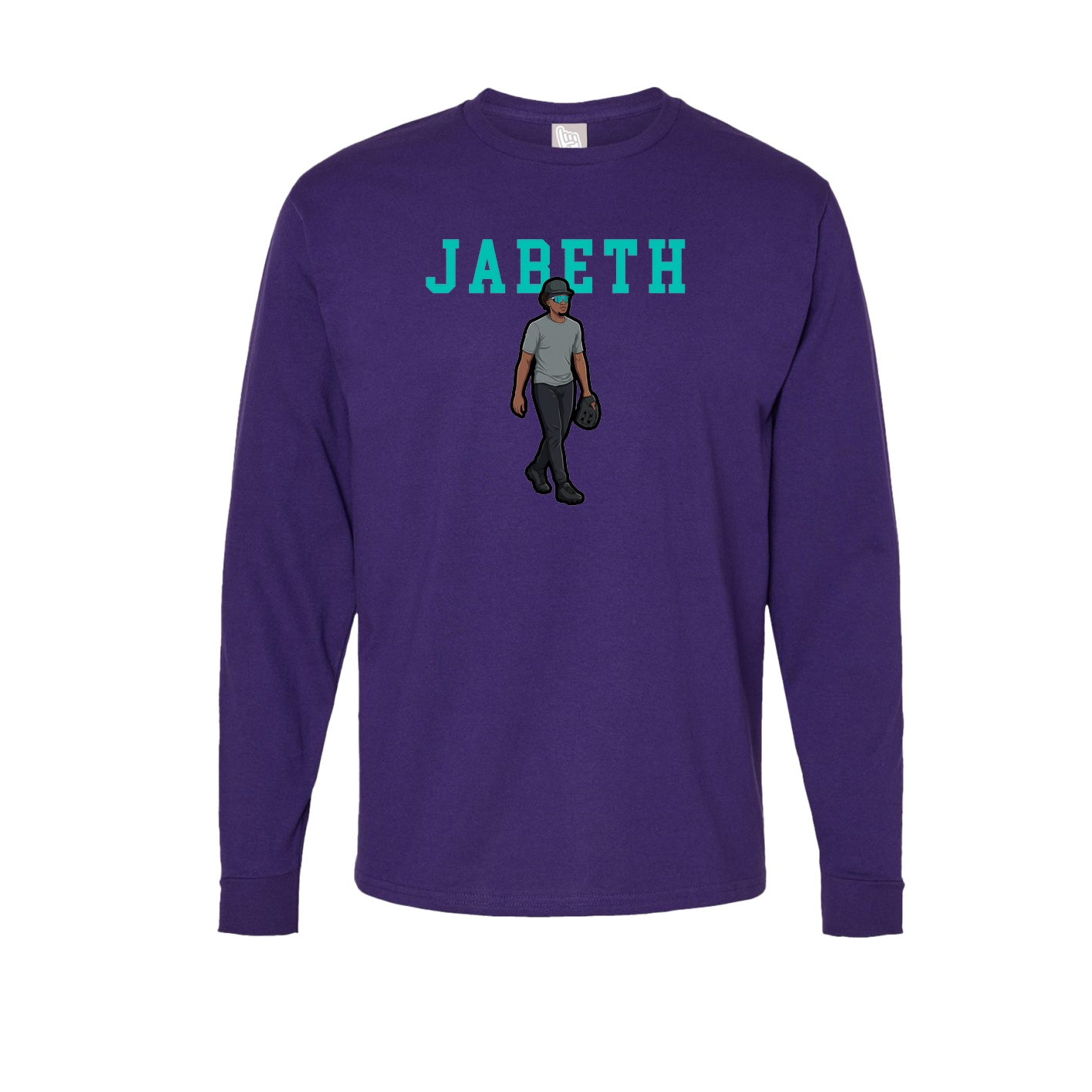 Long Sleeve Tee — Shirsey in Purple
