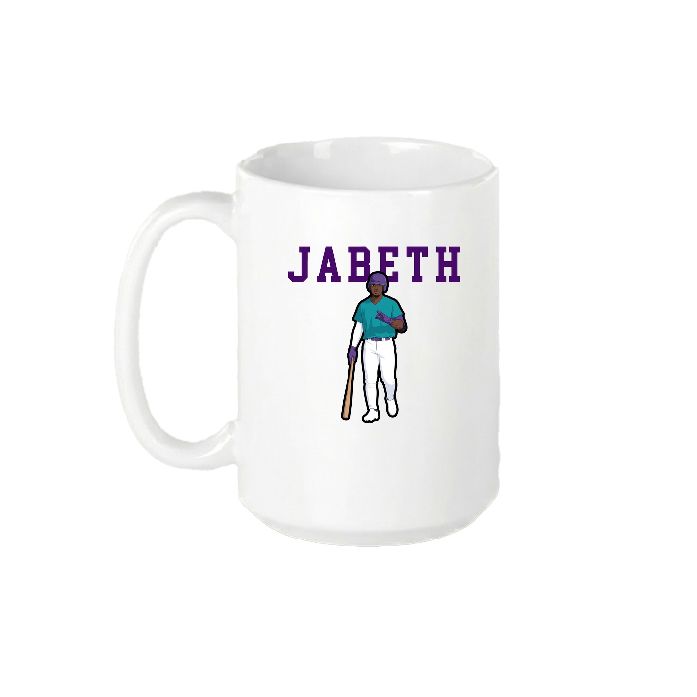 15oz Coffee Mug — Shirsey in White