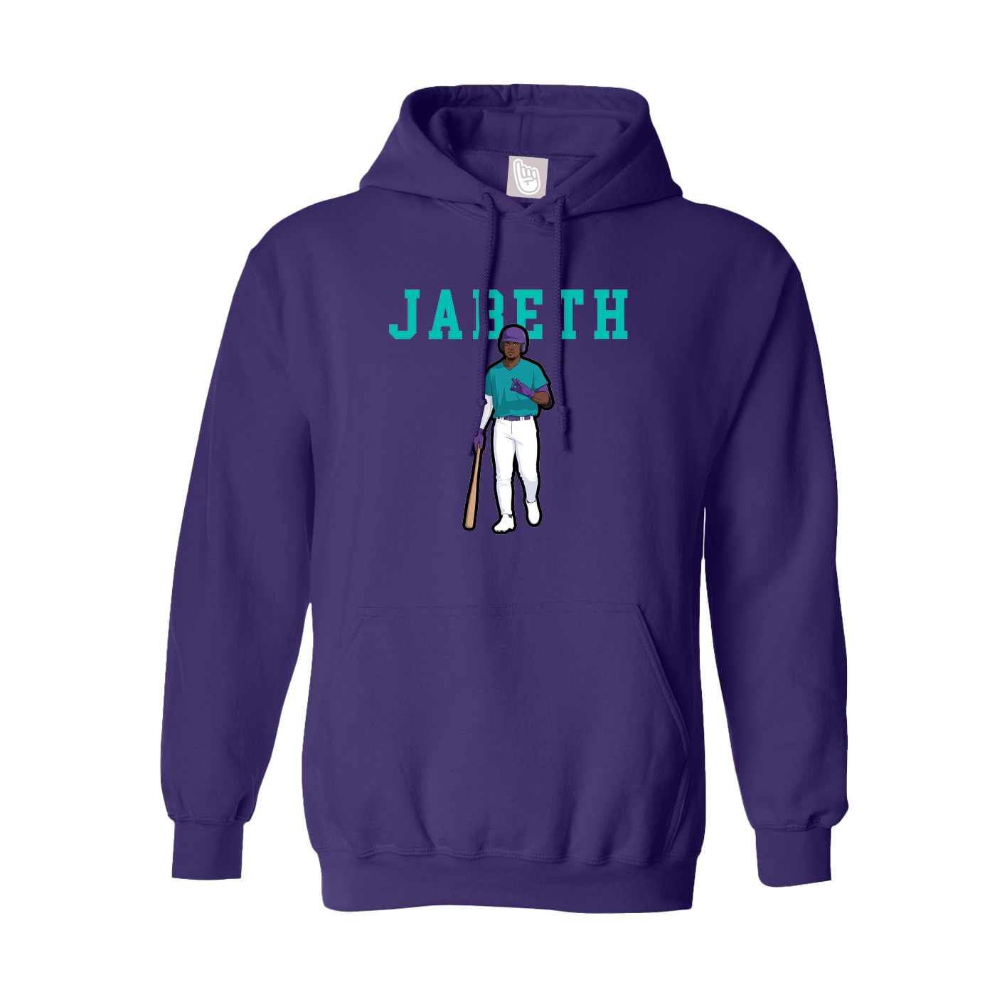 Hoodie — Shirsey in Purple