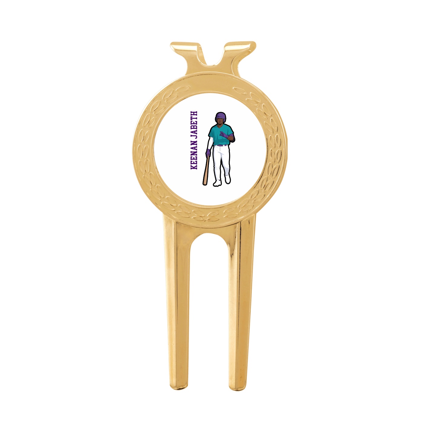 Divot Tool with Ball Marker — Name Vertical in Classic