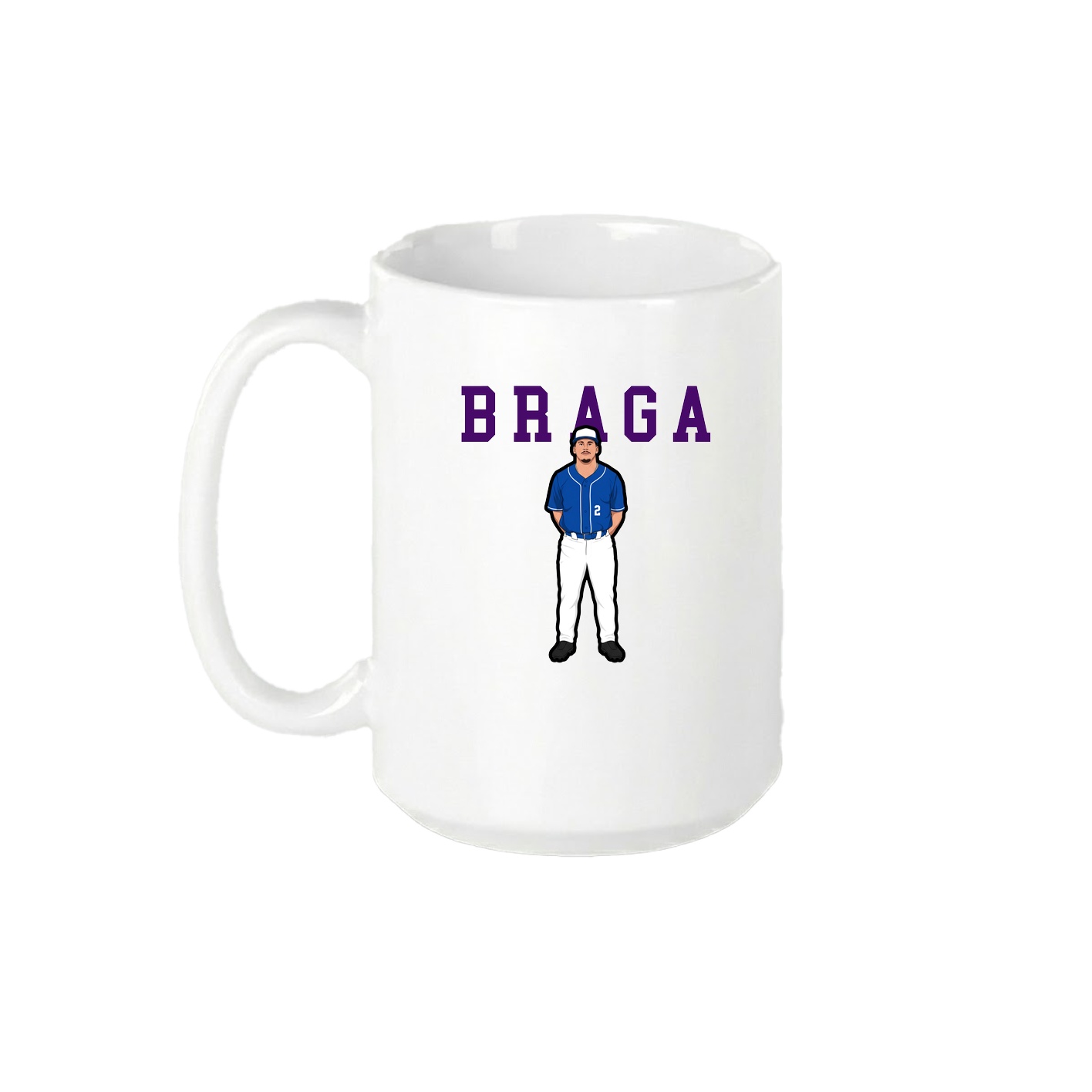 15oz Coffee Mug — Shirsey in White