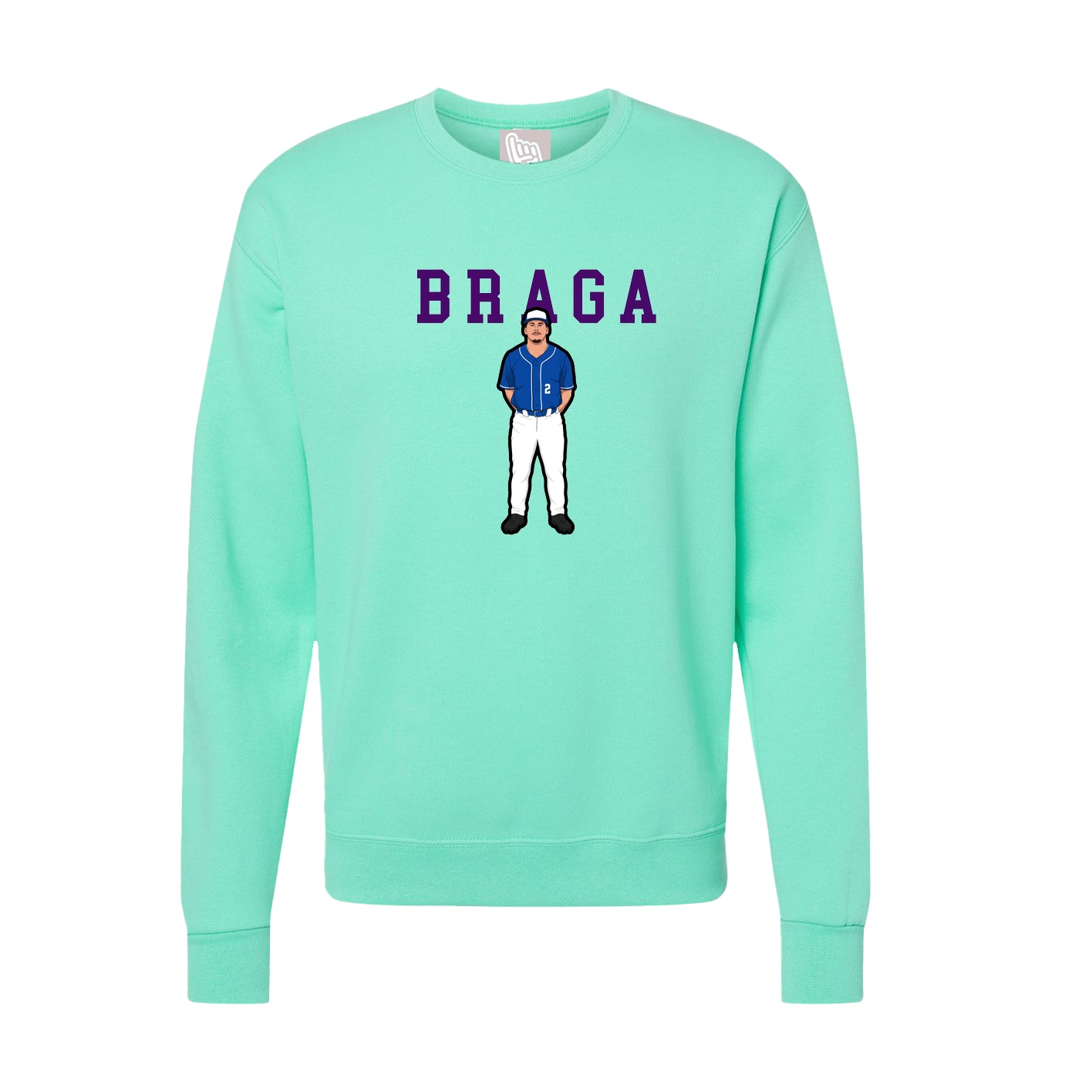 Fleece Crew — Shirsey in Green