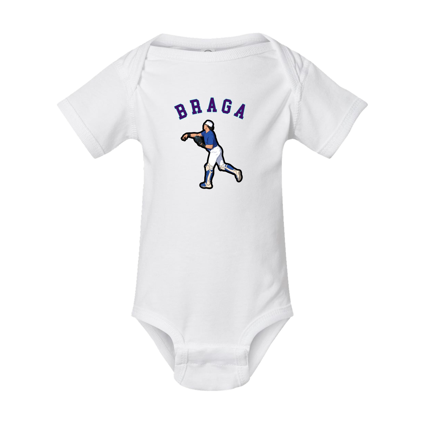 Baby Onesie — Shirsey Arch in White