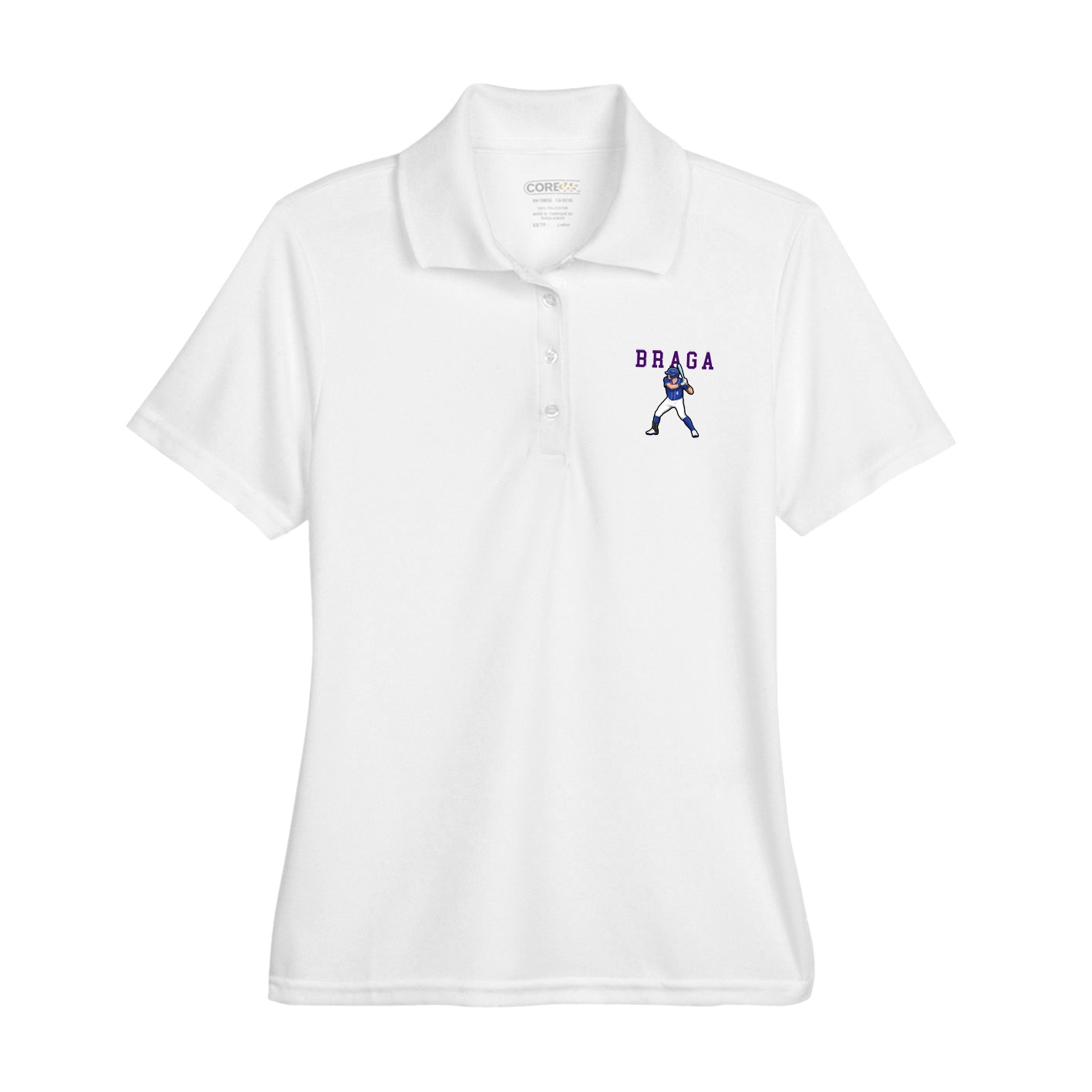 Womens Performance Polo — Shirsey in White