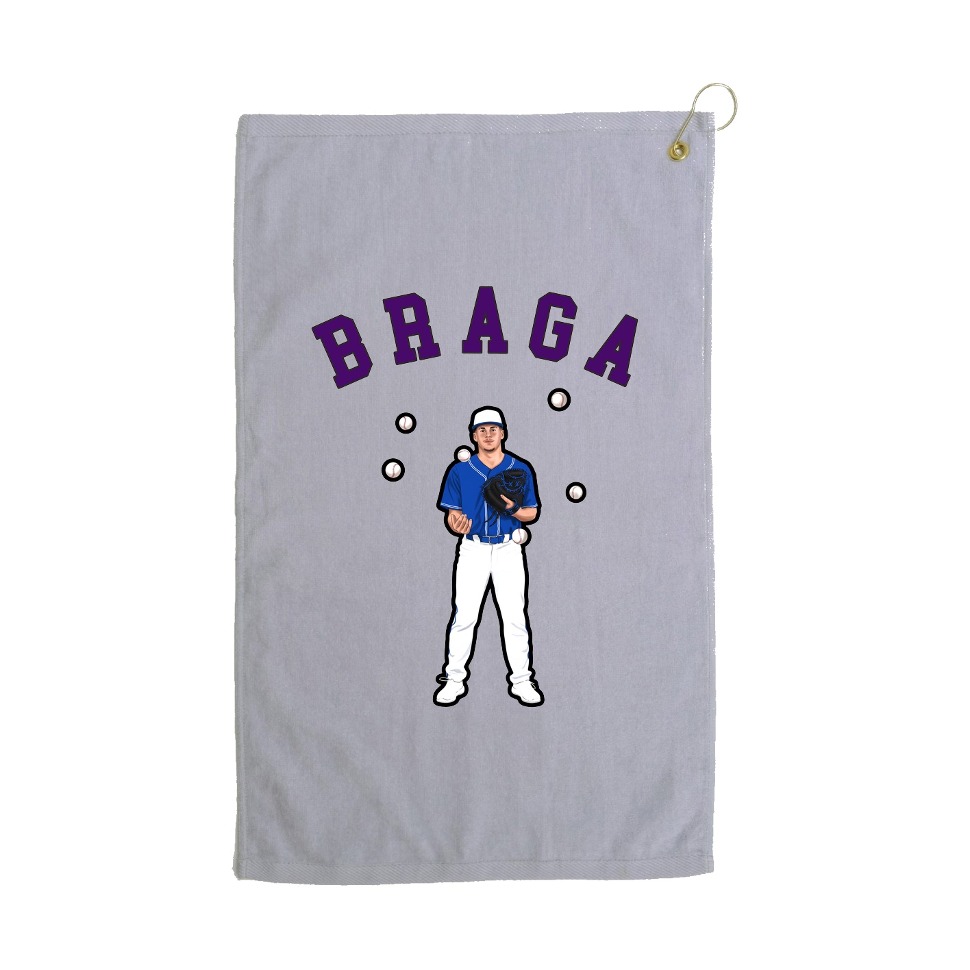 Golf Towel — Shirsey Arch in Grey