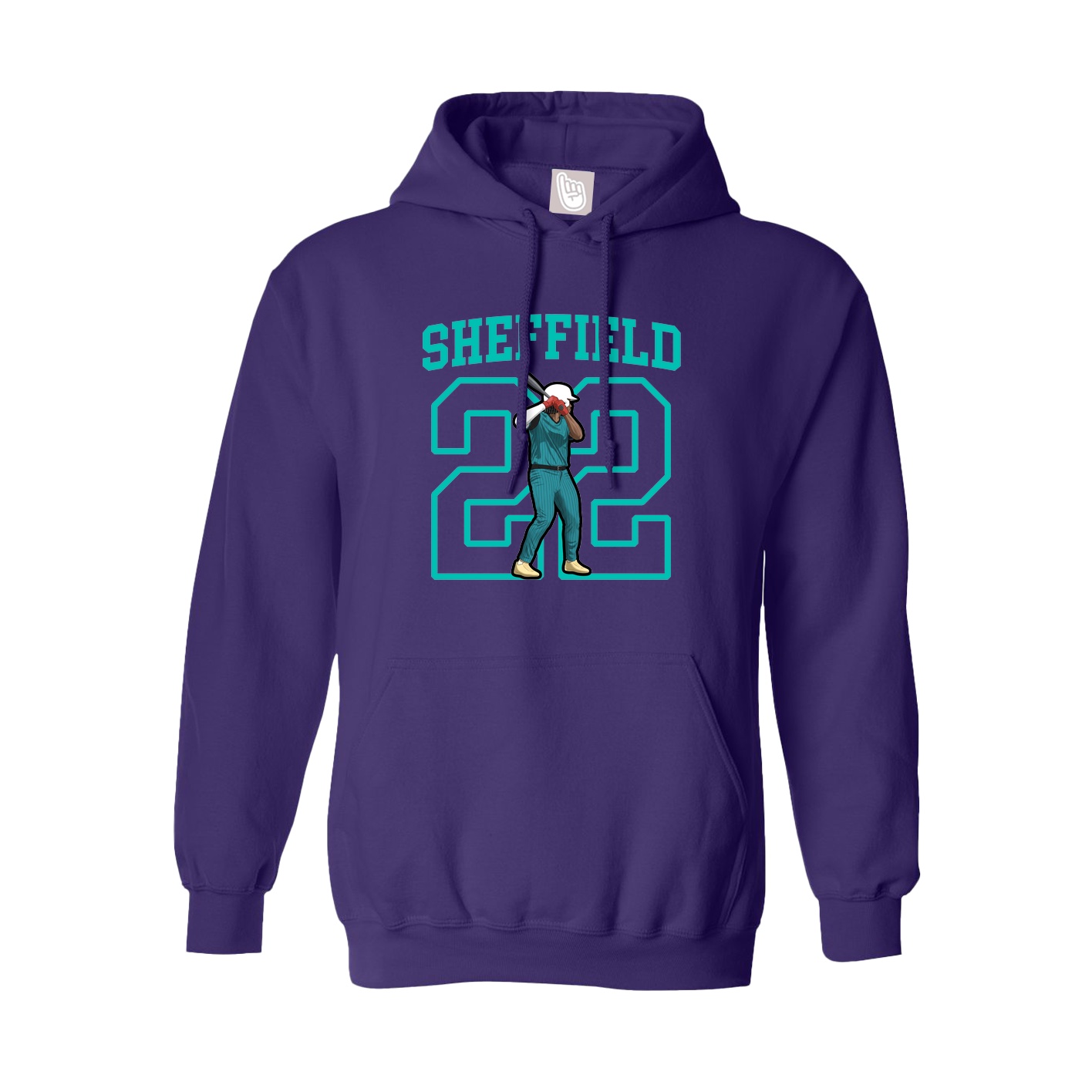 Hoodie — Shirsey in Purple