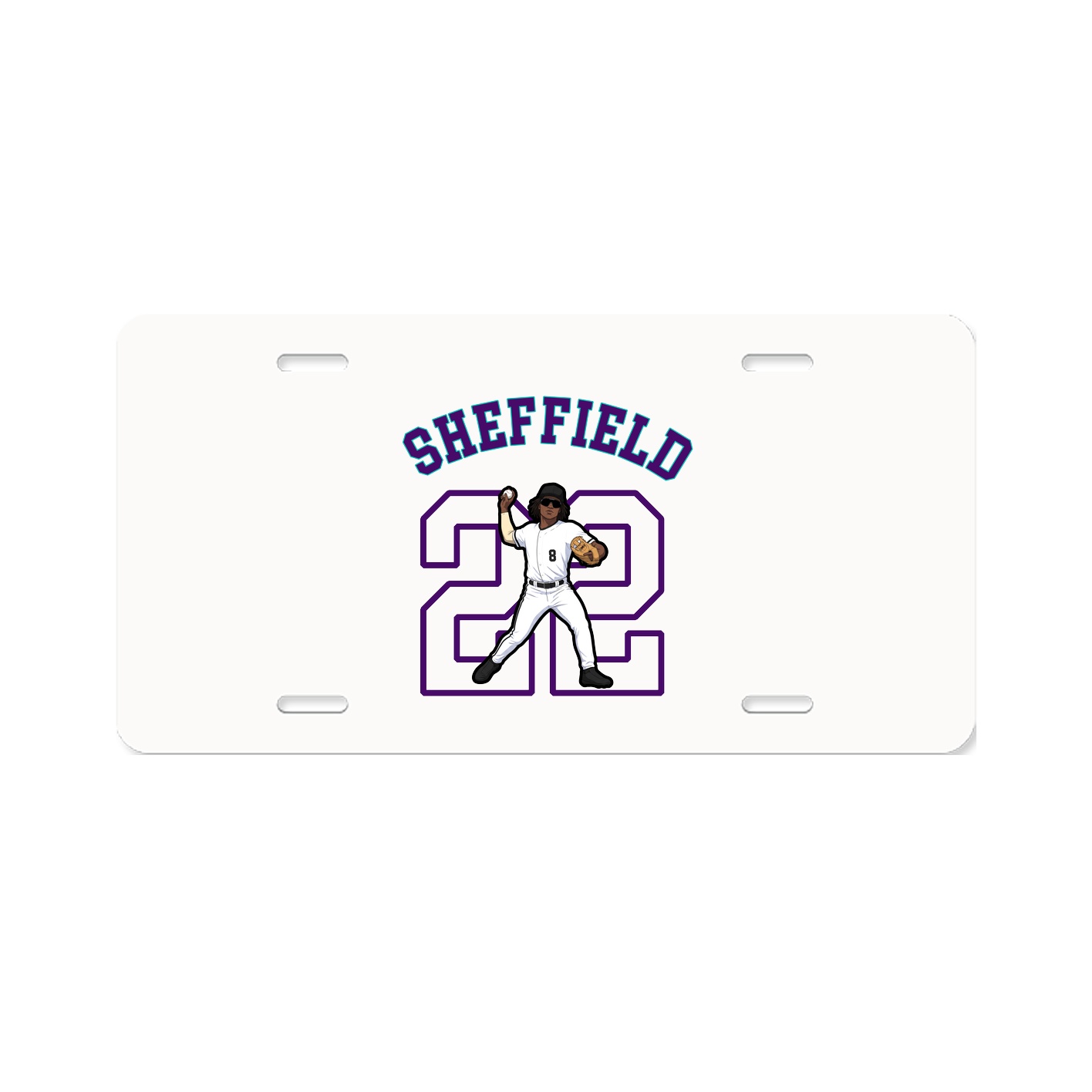 License Plate — Shirsey Arch in Classic