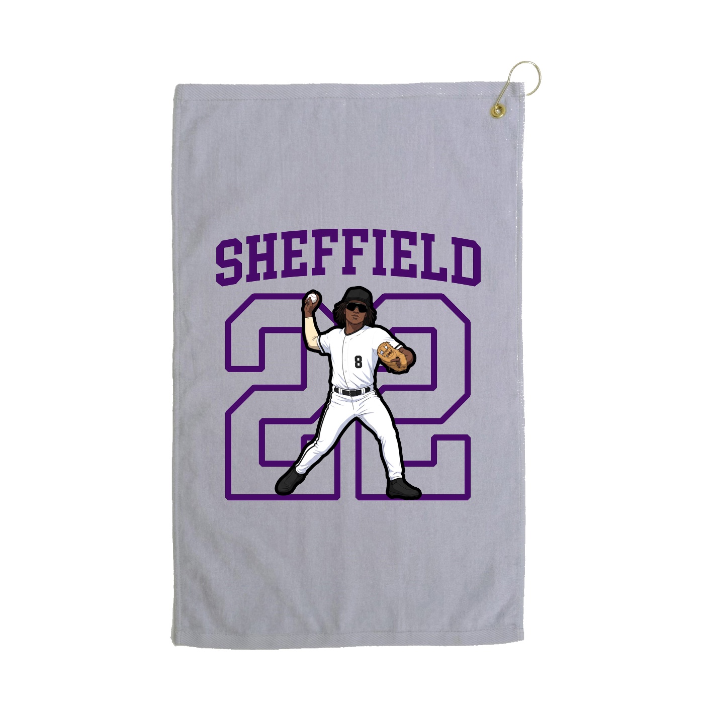 Terry Velour Golf Towel