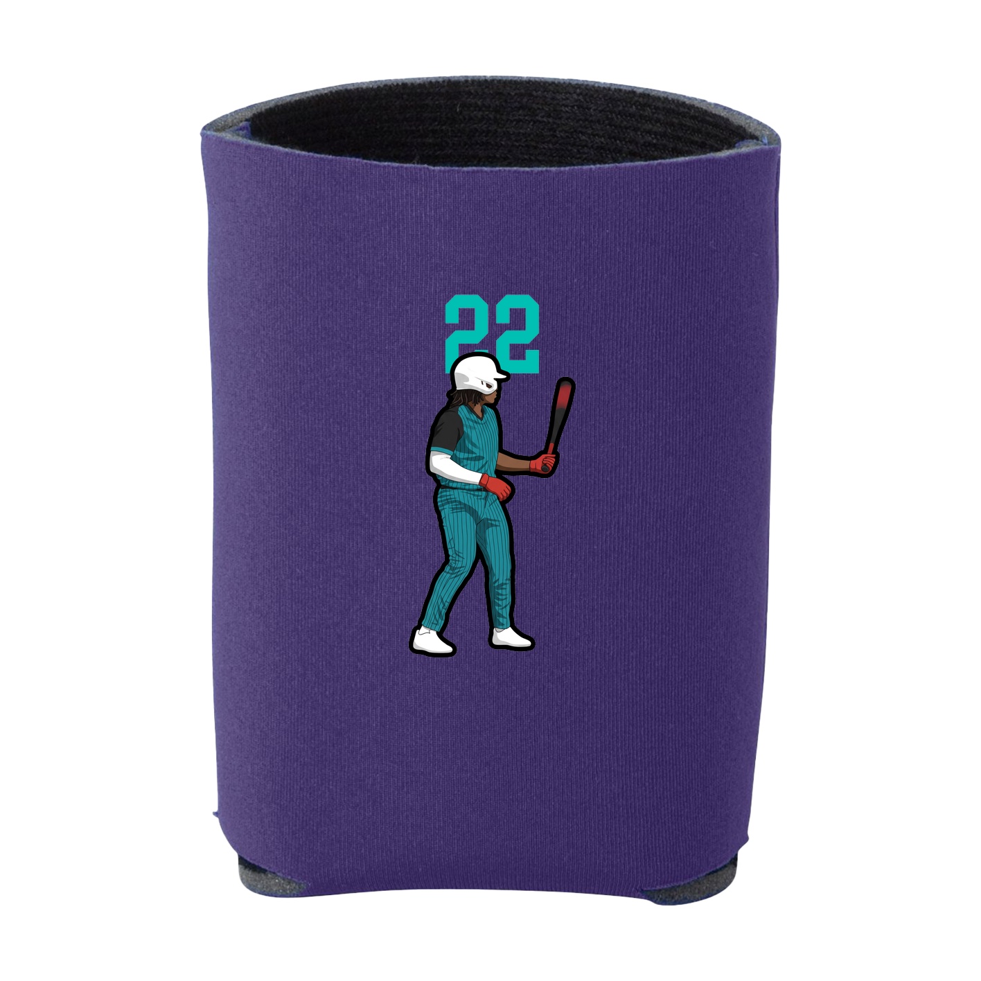 Can Holder — Number Top in Purple