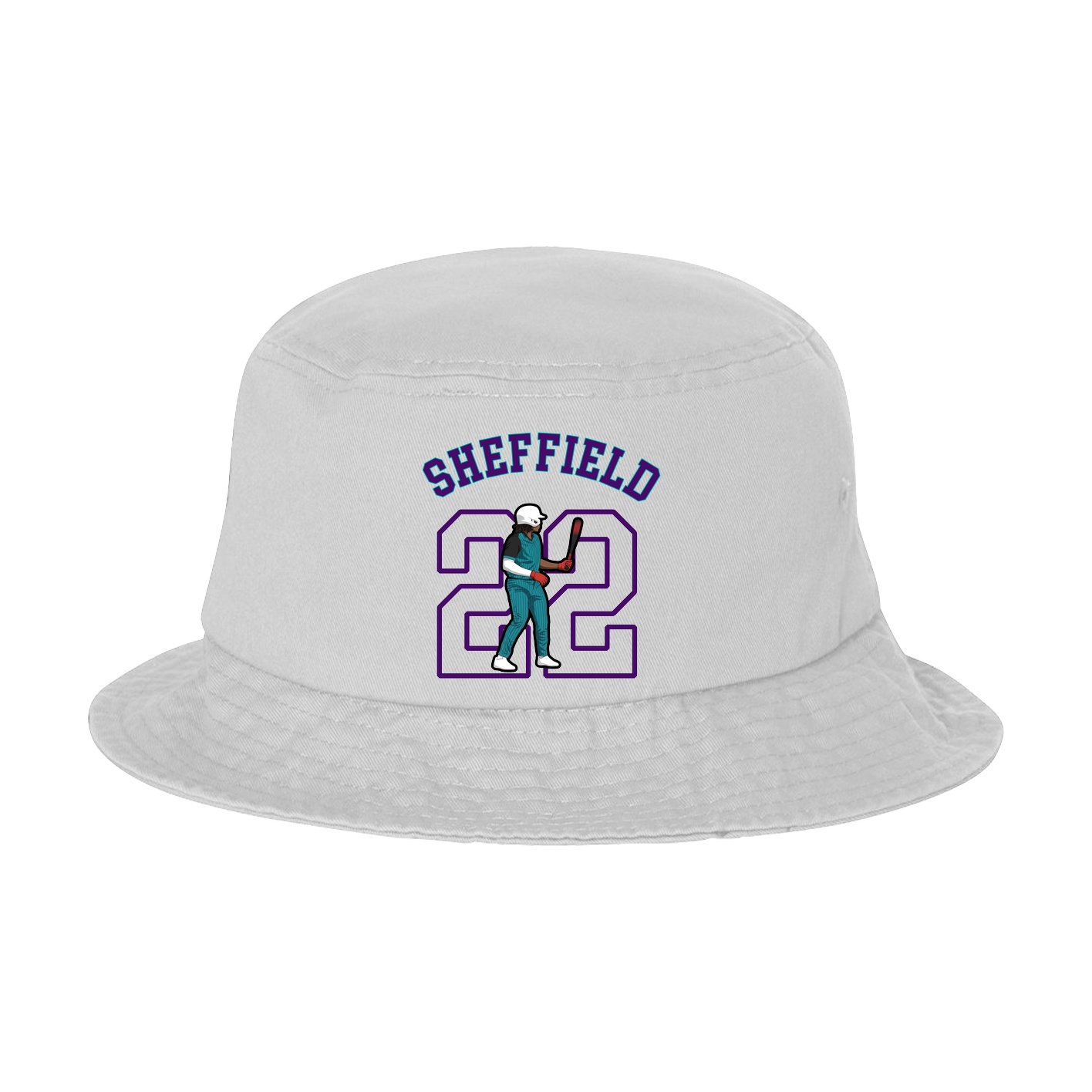 Bucket Cap — Shirsey Arch in White