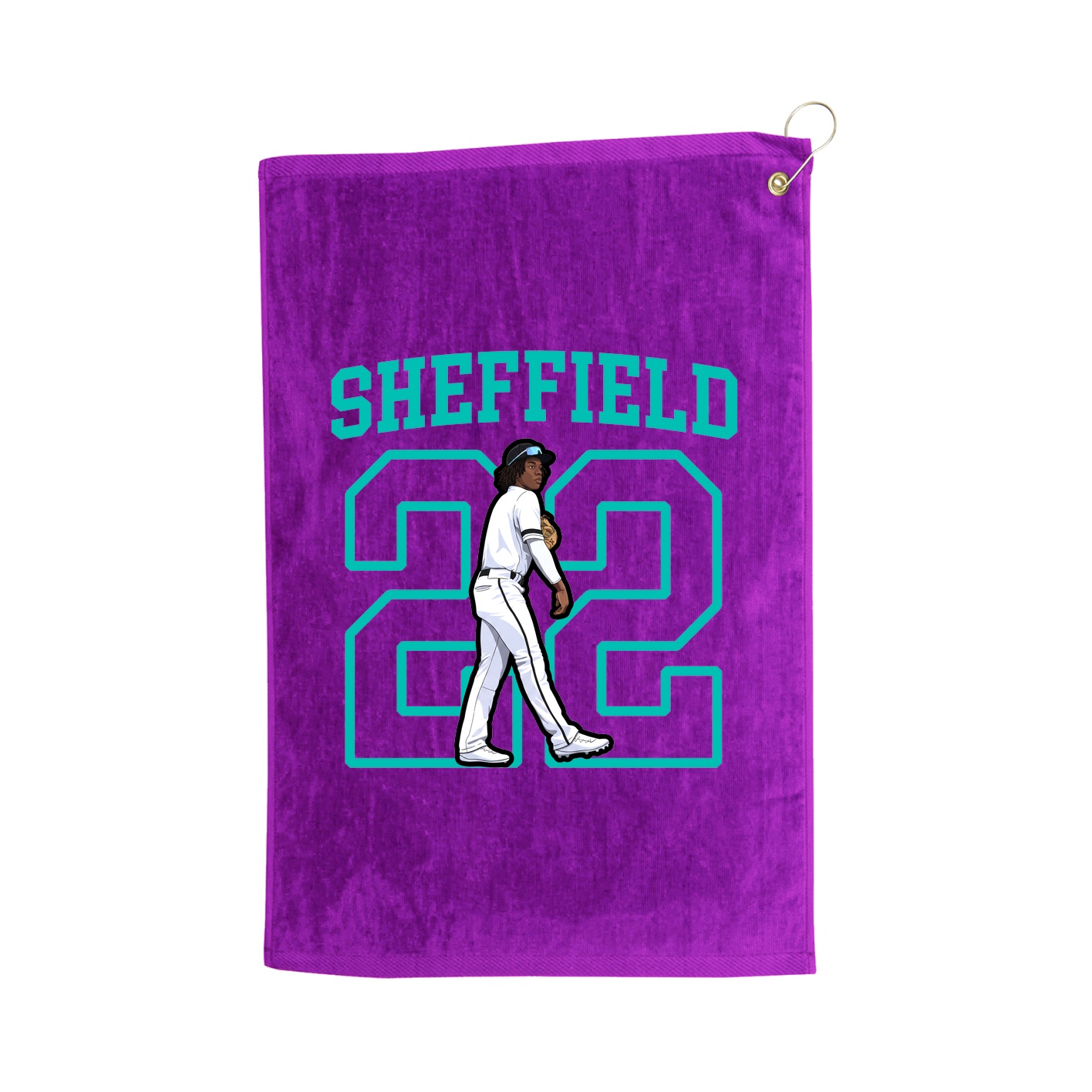 Golf Towel — Shirsey in Purple