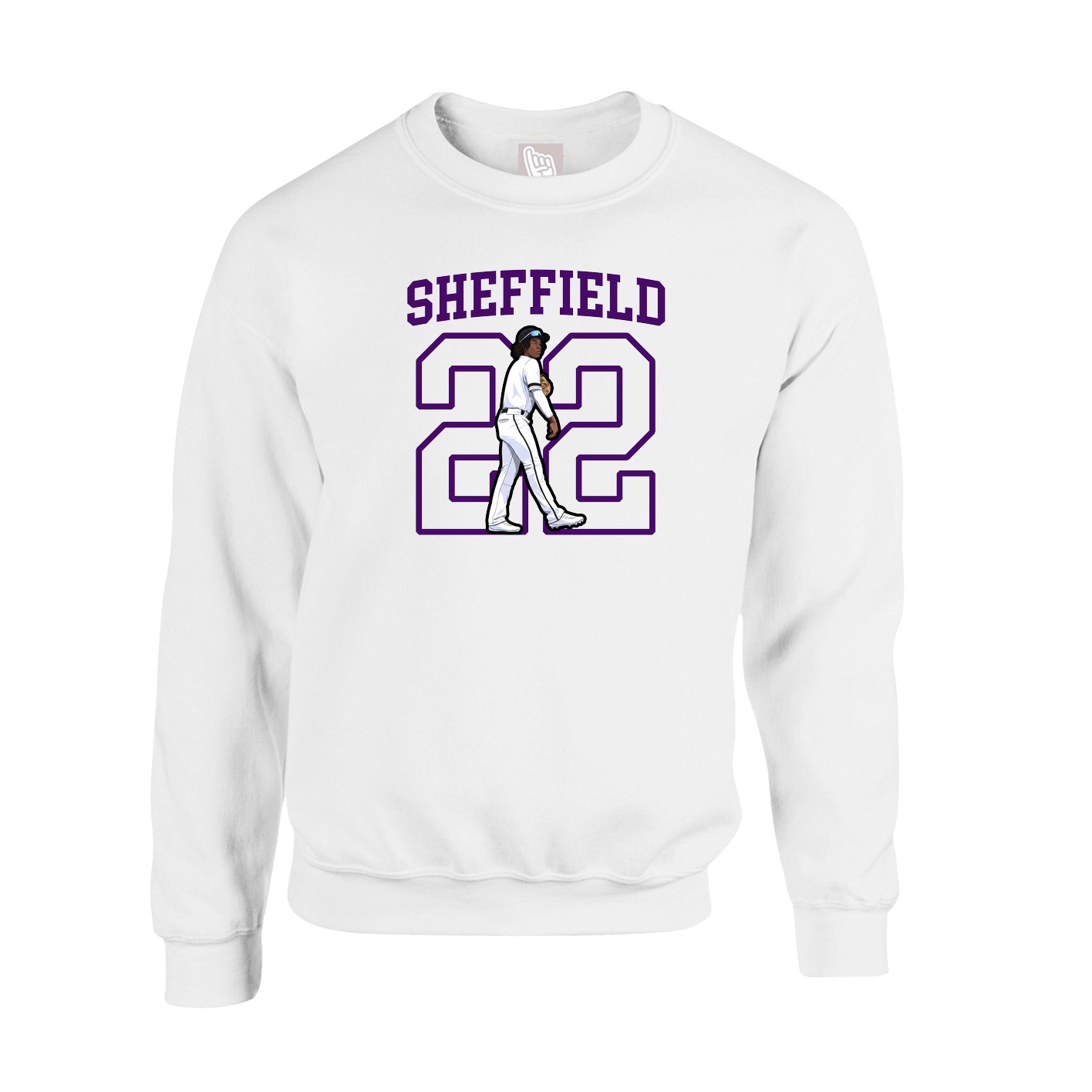 Fleece Crew — Shirsey in White
