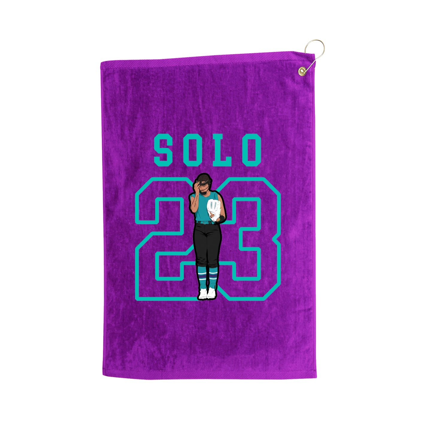 Golf Towel — Shirsey in Purple