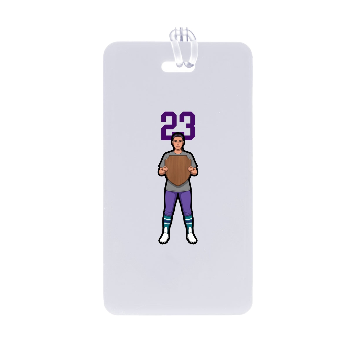 Bag Tag — Number Top in Classic
